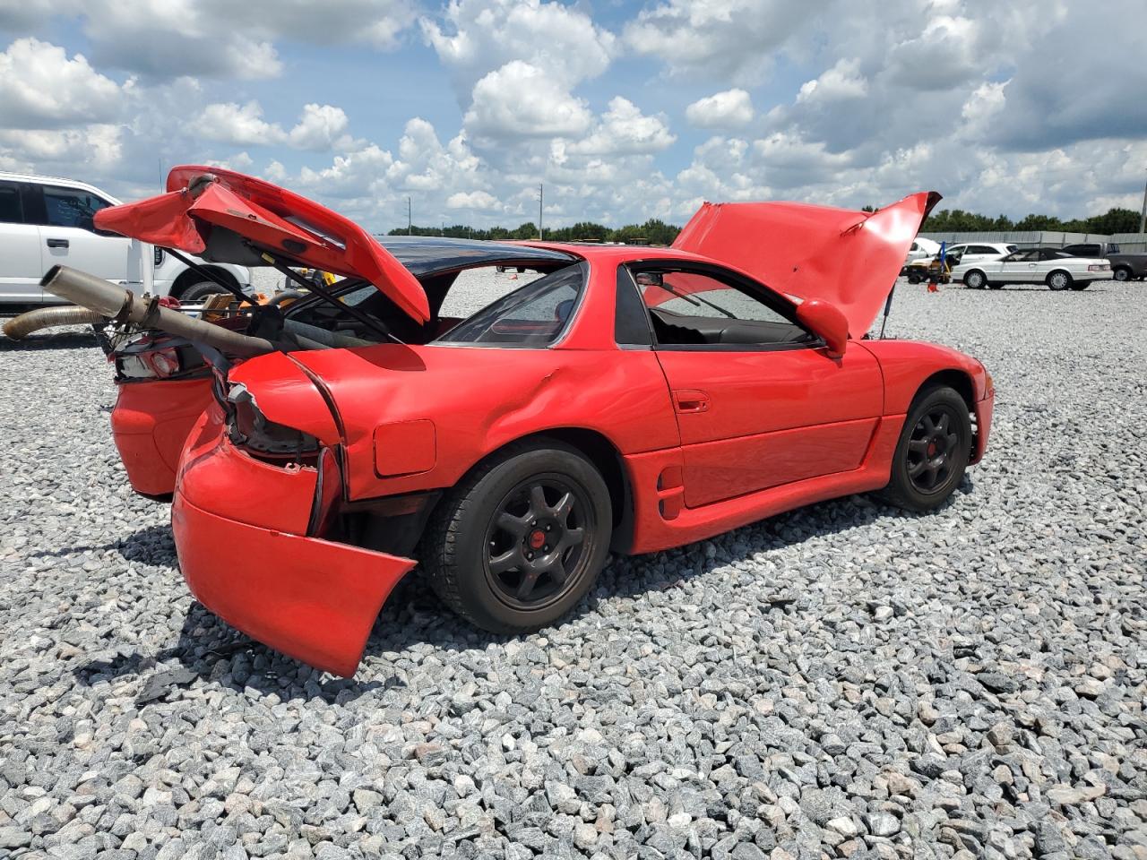 1994 Mitsubishi 3000 Gt Red vin: JA3AM54J1RY027441