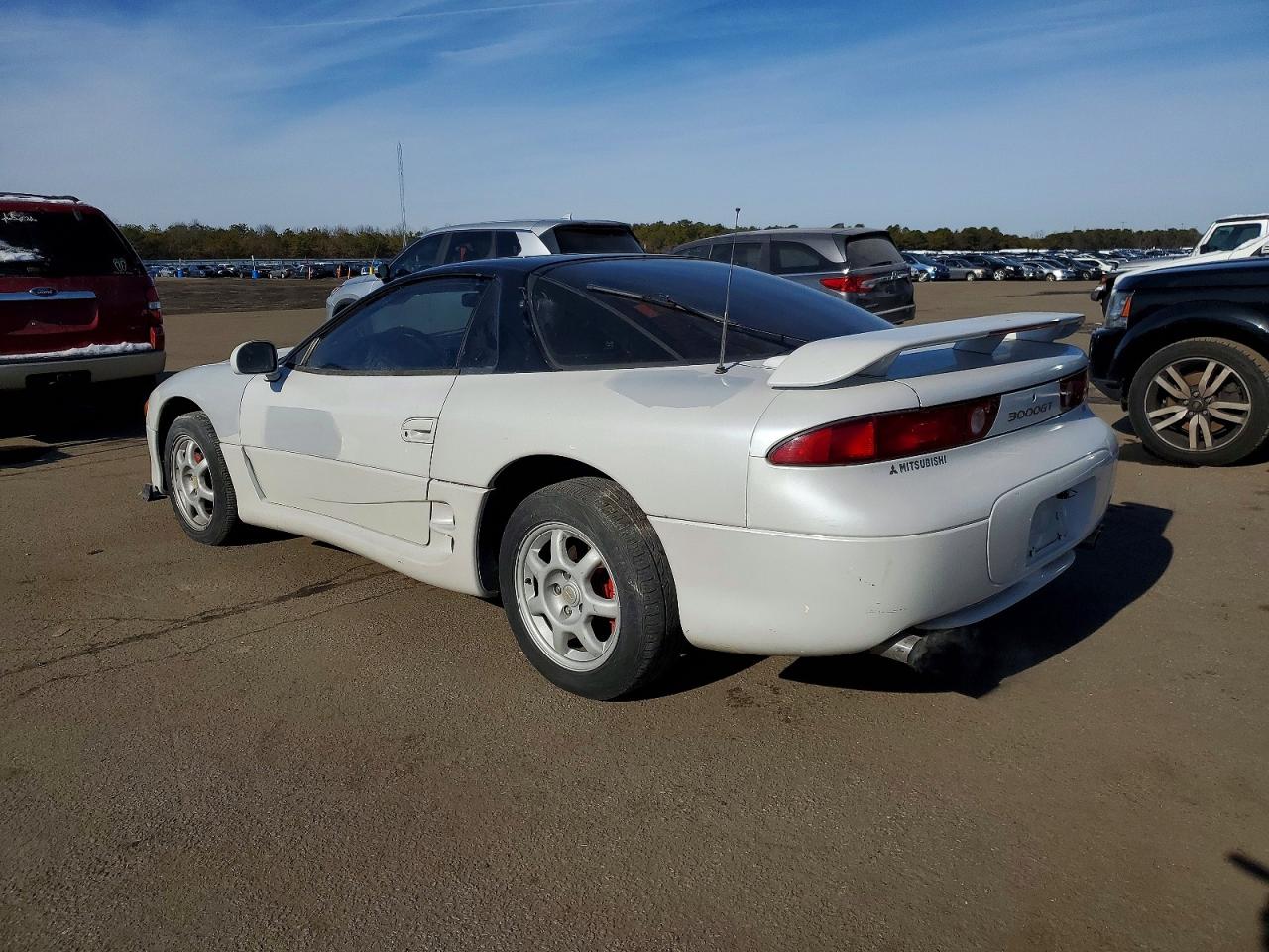 1996 Mitsubishi 3000 Gt Sl White vin: JA3AM54J2TY001356