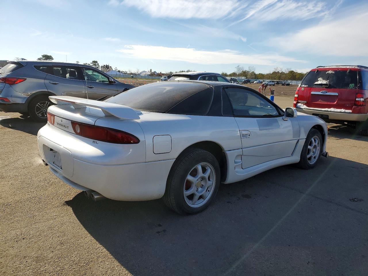 1996 Mitsubishi 3000 Gt Sl White vin: JA3AM54J2TY001356