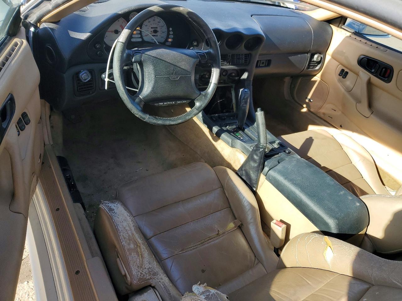 1996 Mitsubishi 3000 Gt Sl White vin: JA3AM54J2TY001356
