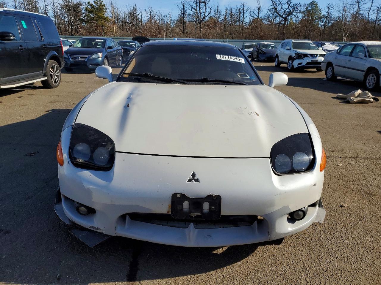 1996 Mitsubishi 3000 Gt Sl White vin: JA3AM54J2TY001356
