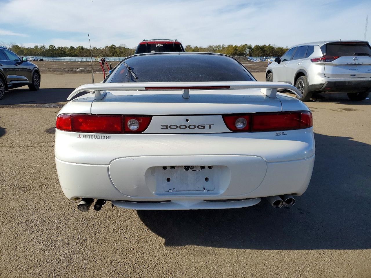 1996 Mitsubishi 3000 Gt Sl White vin: JA3AM54J2TY001356