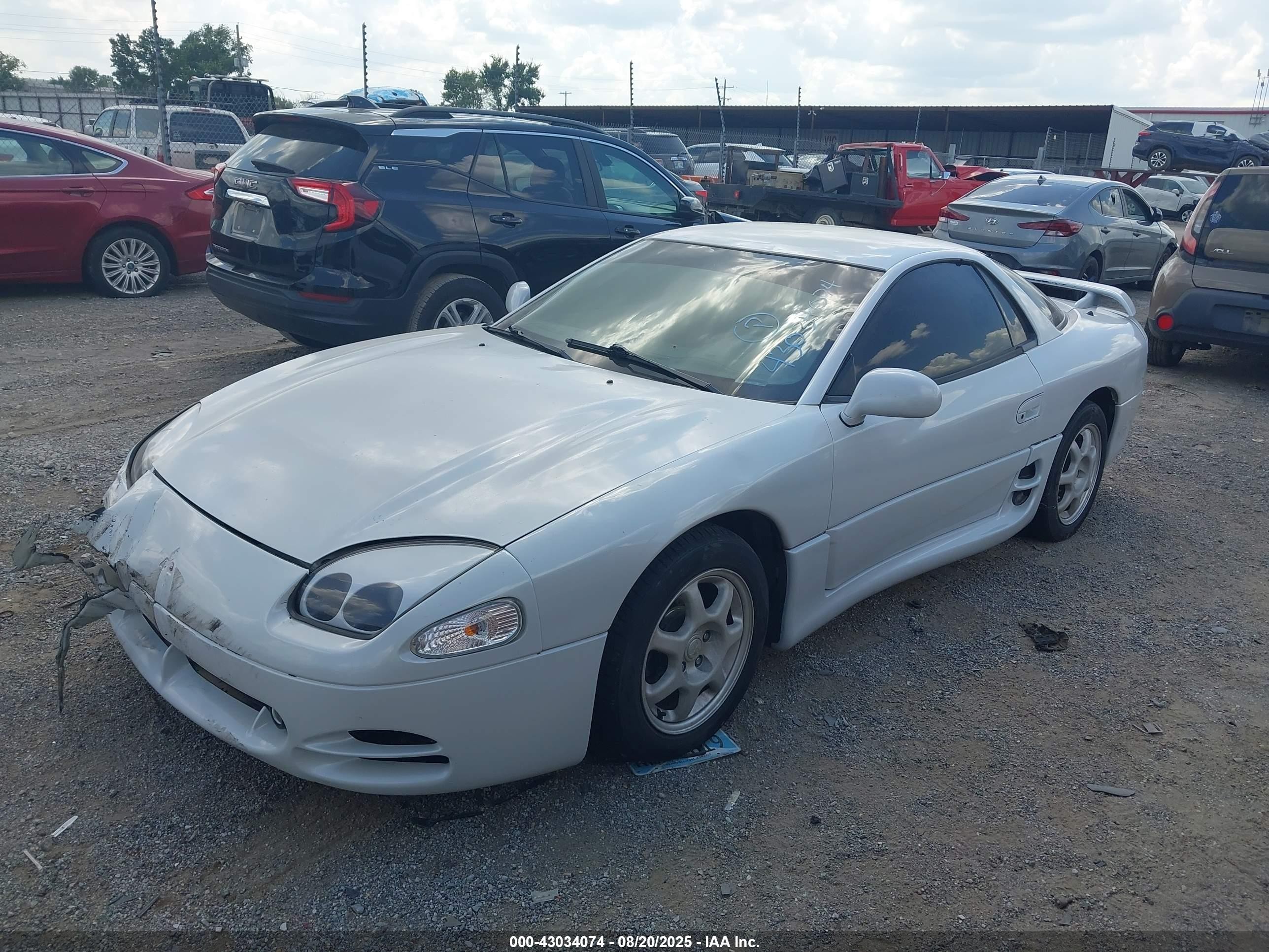 1994 Mitsubishi 3000 Gt   Gray vin: JA3AM54J3RY023049