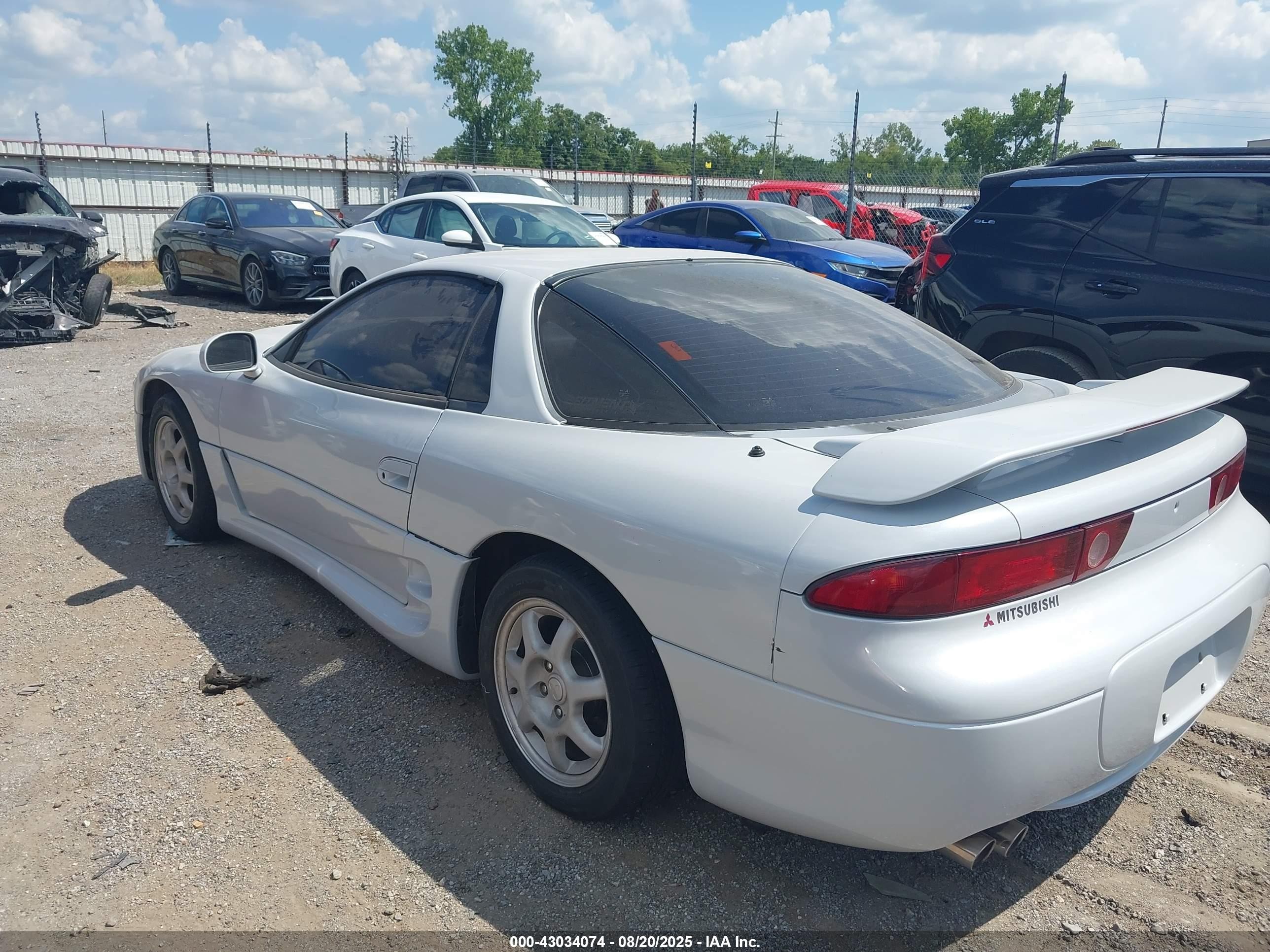 1994 Mitsubishi 3000 Gt   Gray vin: JA3AM54J3RY023049