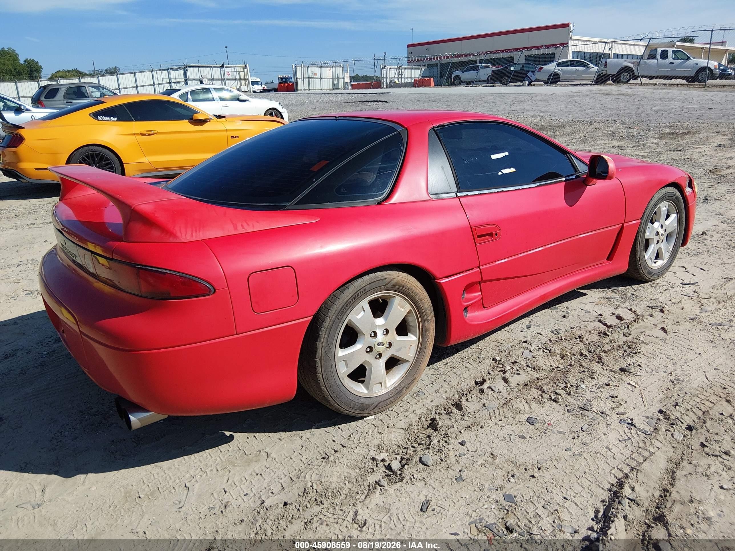 1994 Mitsubishi 3000 Gt   Red vin: JA3AM54J4RY037283
