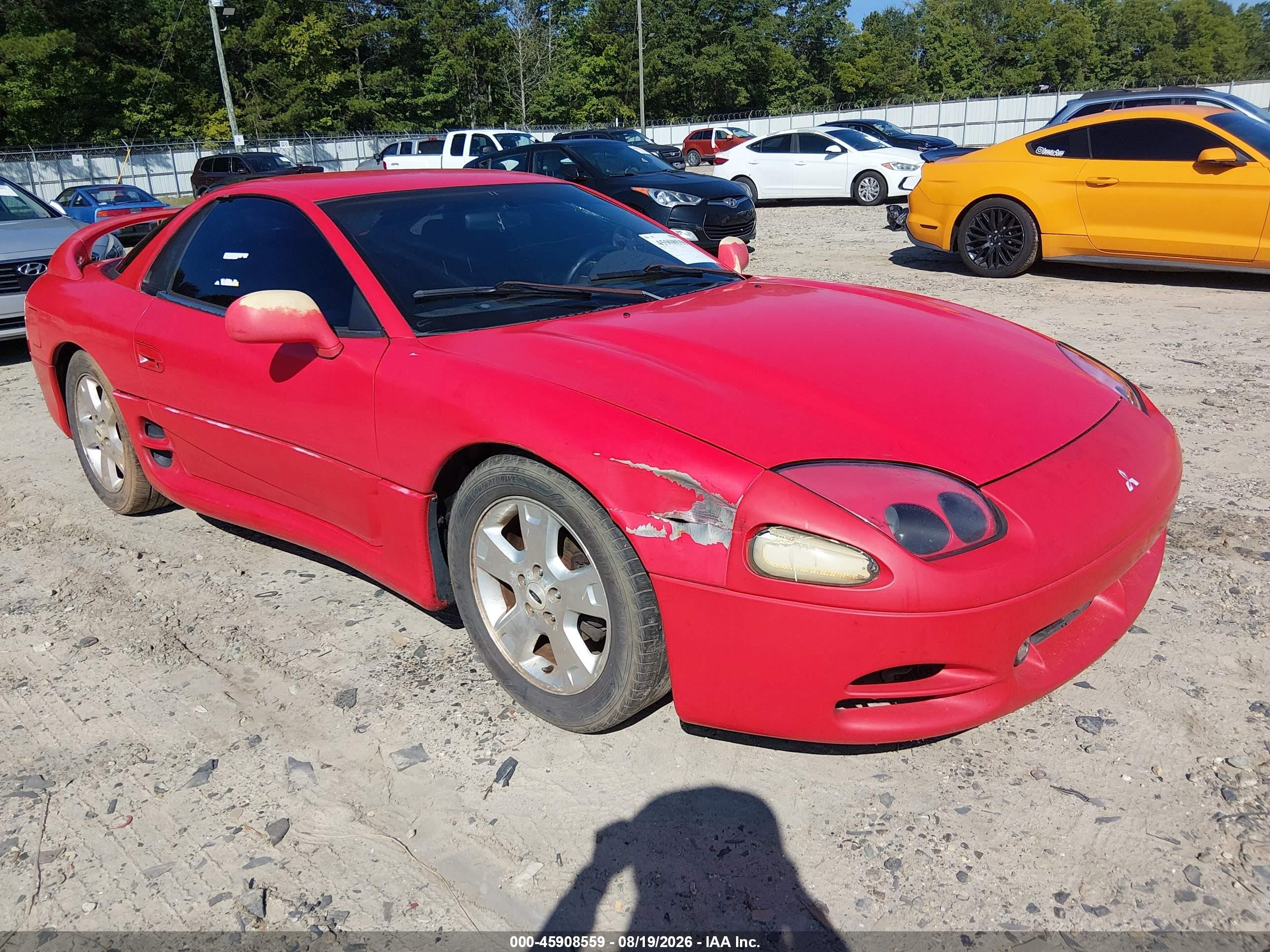 1994 Mitsubishi 3000 Gt   Red vin: JA3AM54J4RY037283