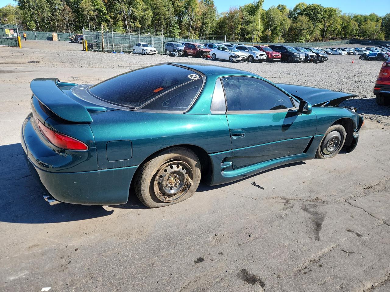1994 Mitsubishi 3000 Gt Green vin: JA3AM54J5RY033713