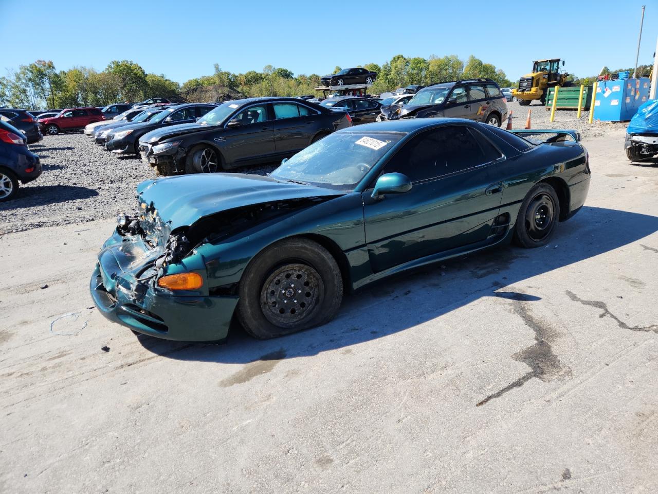 1994 Mitsubishi 3000 Gt Green vin: JA3AM54J5RY033713
