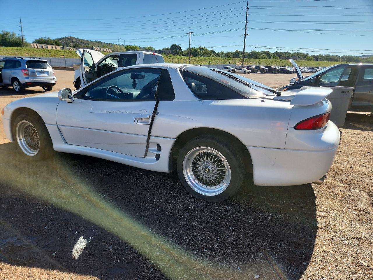 1995 Mitsubishi 3000 Gt Sl White vin: JA3AM54J5SY018537
