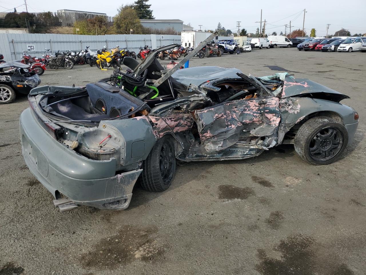 1994 Mitsubishi 3000 Gt Green vin: JA3AM54J8RY033172
