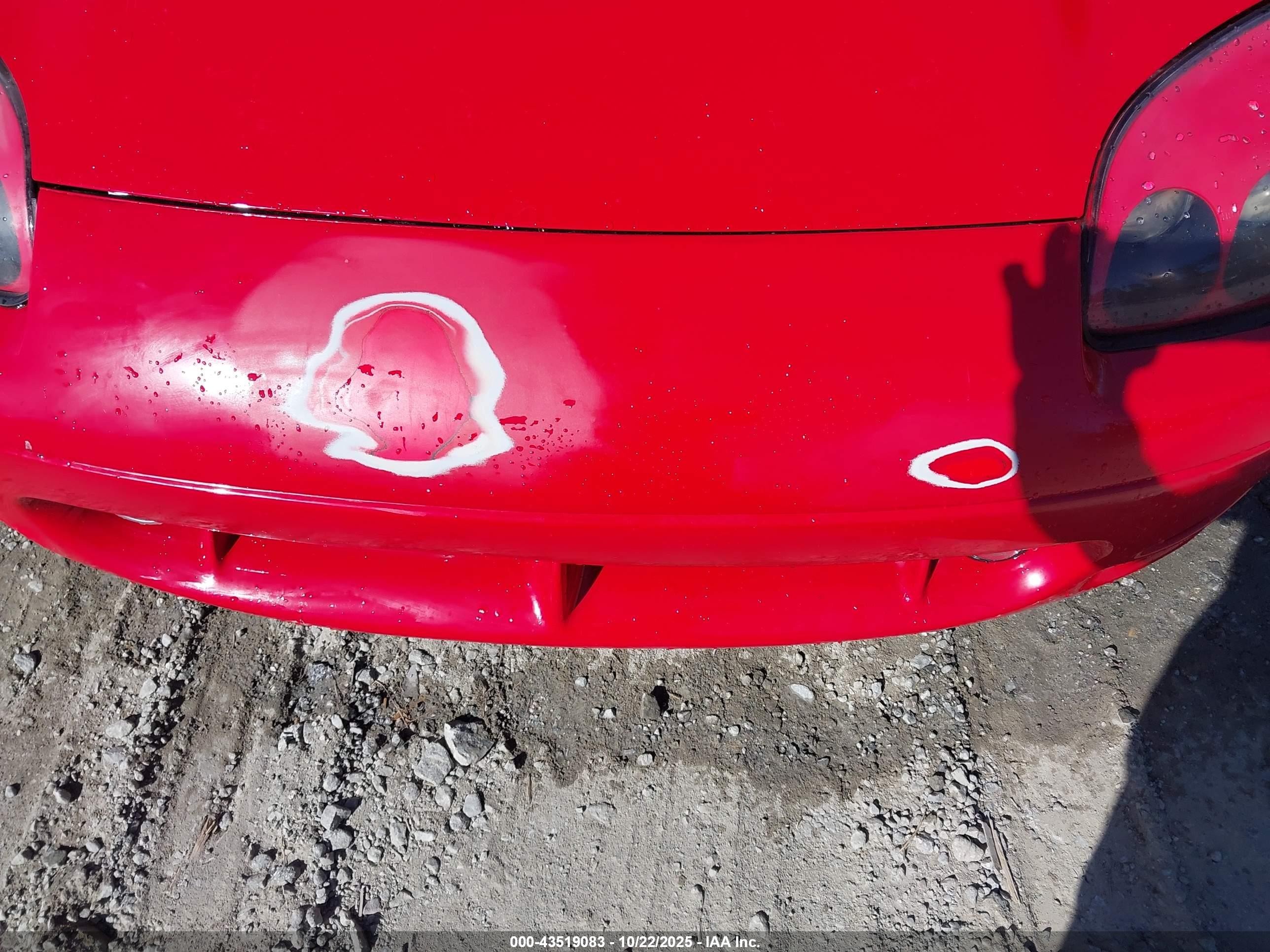 1994 Mitsubishi 3000 Gt   Red vin: JA3AM54J9RY007261