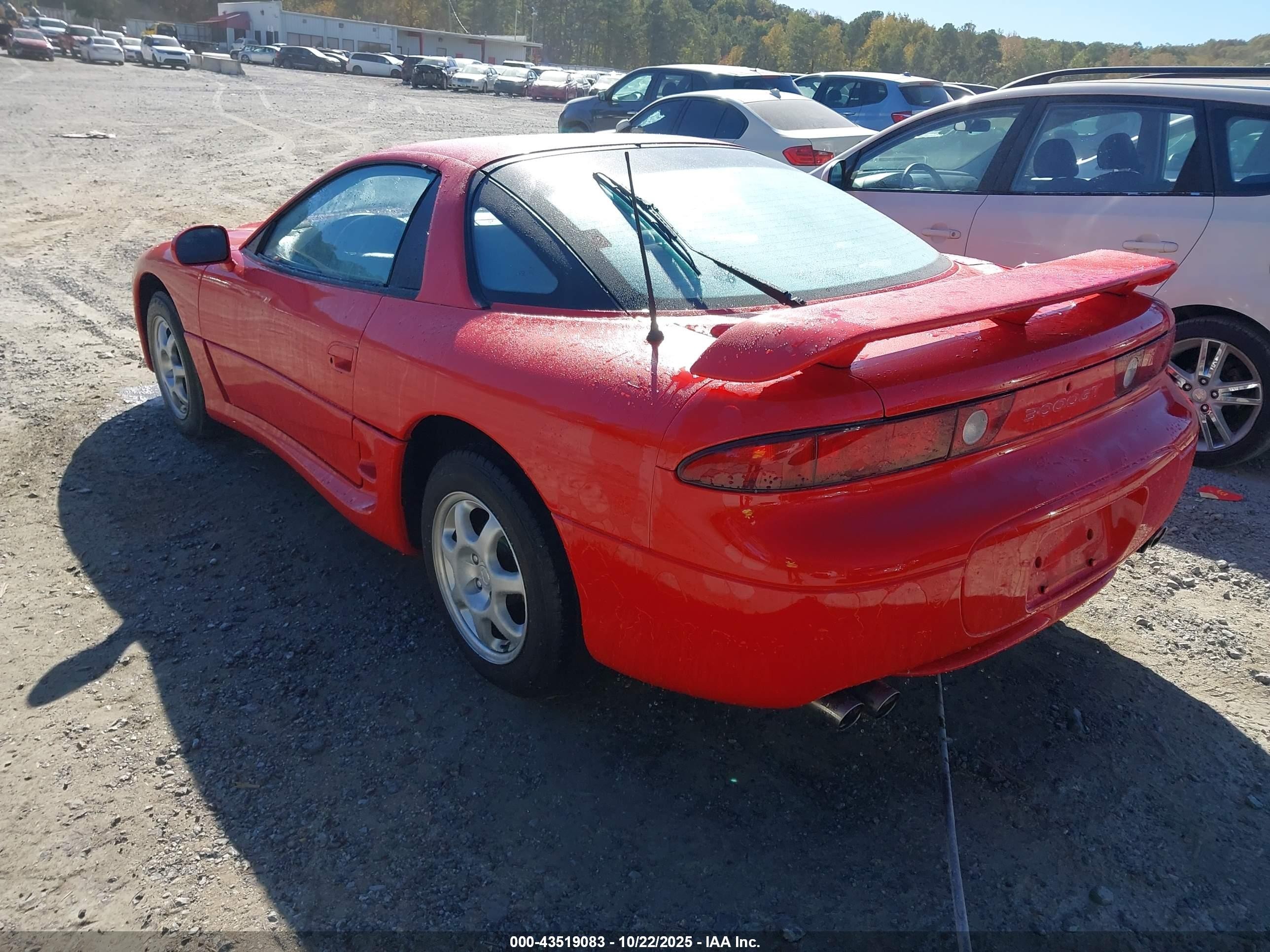 1994 Mitsubishi 3000 Gt   Red vin: JA3AM54J9RY007261