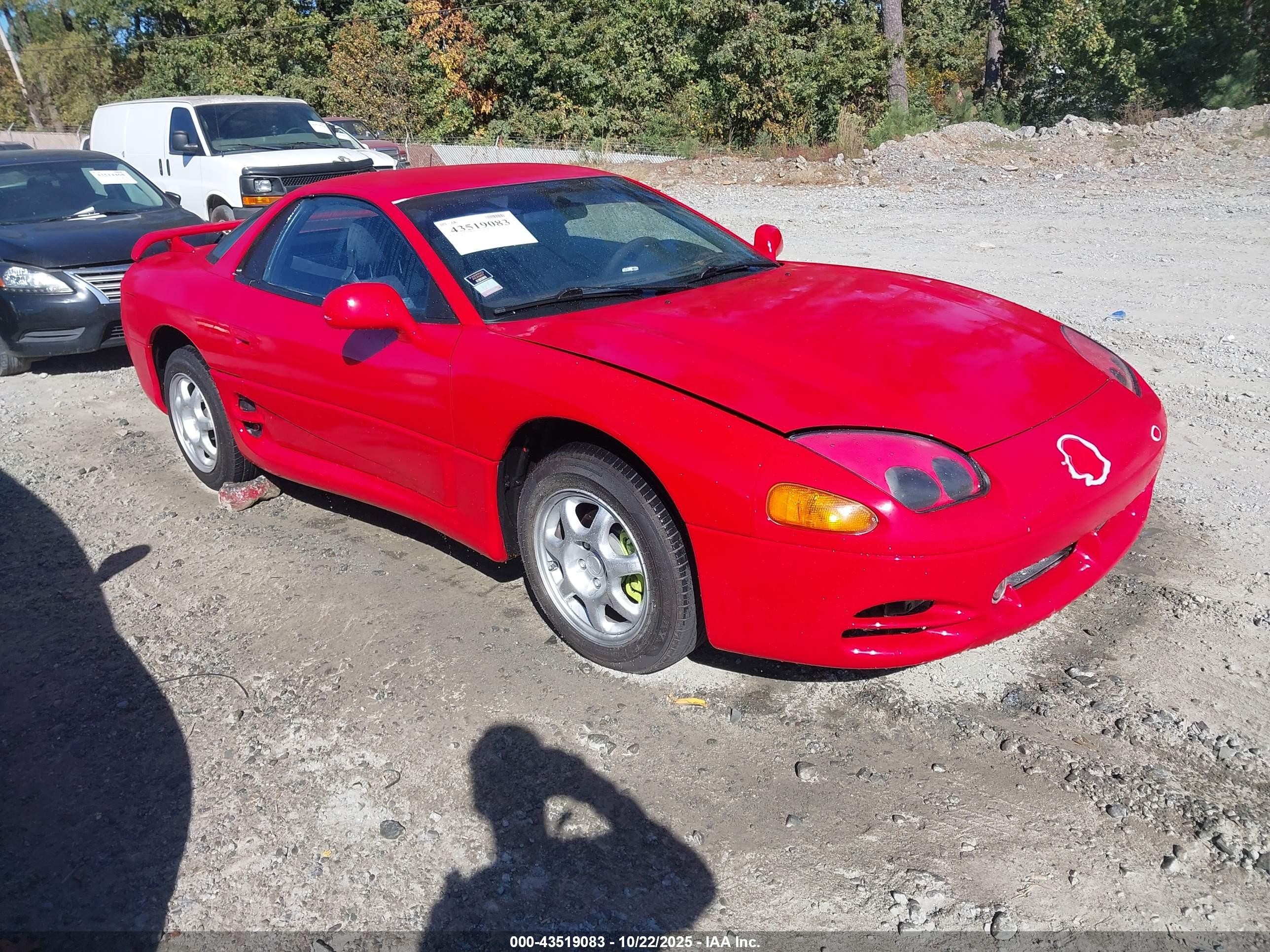 1994 Mitsubishi 3000 Gt   Red vin: JA3AM54J9RY007261