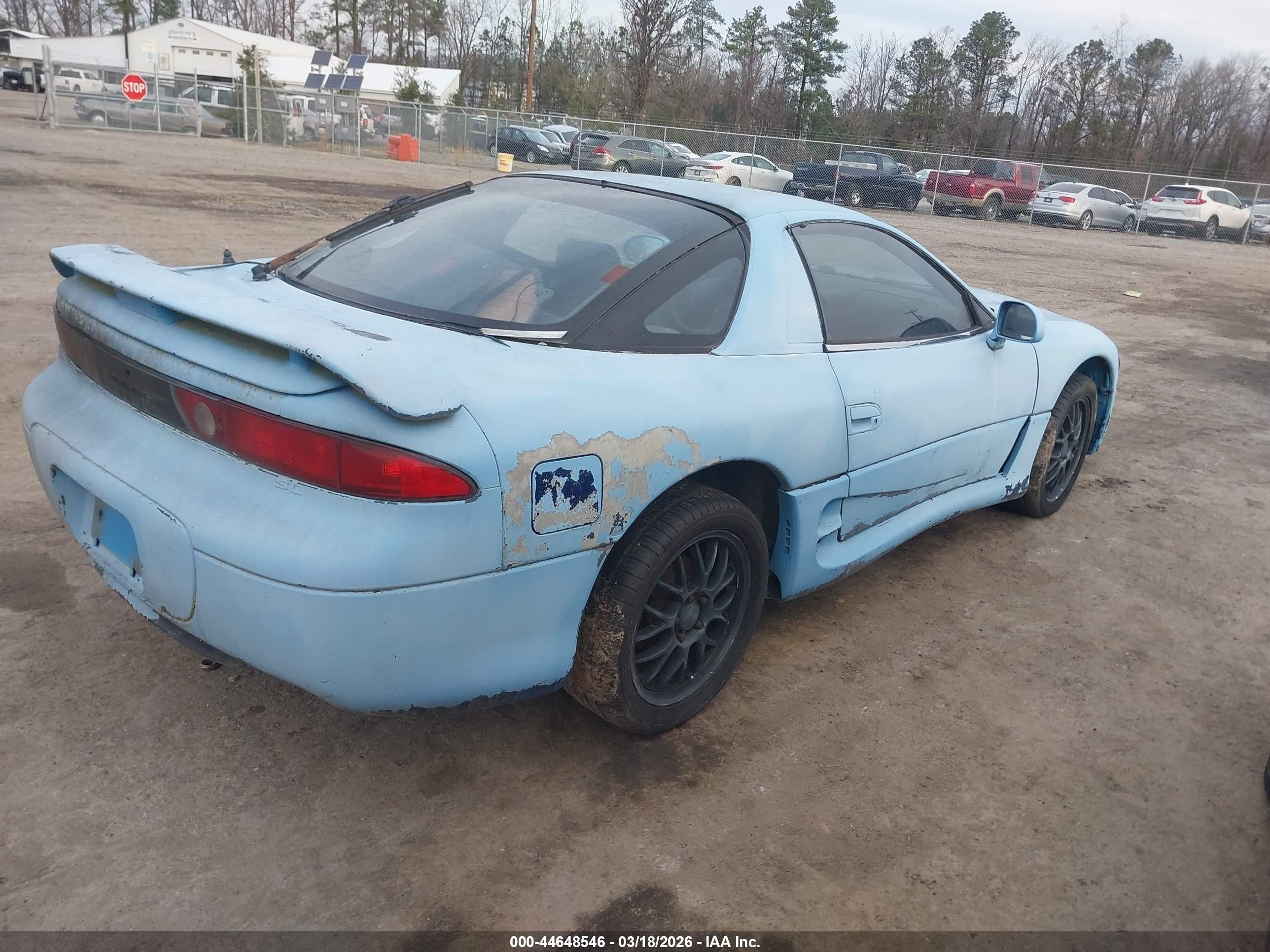 1994 Mitsubishi 3000 Gt Sl Light Blue vin: JA3AM64J2RY033089