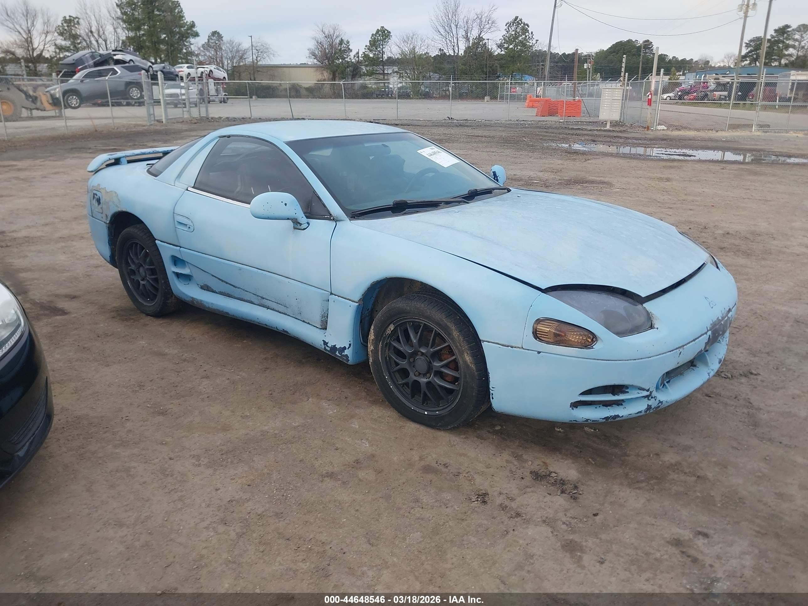 1994 Mitsubishi 3000 Gt Sl Light Blue vin: JA3AM64J2RY033089