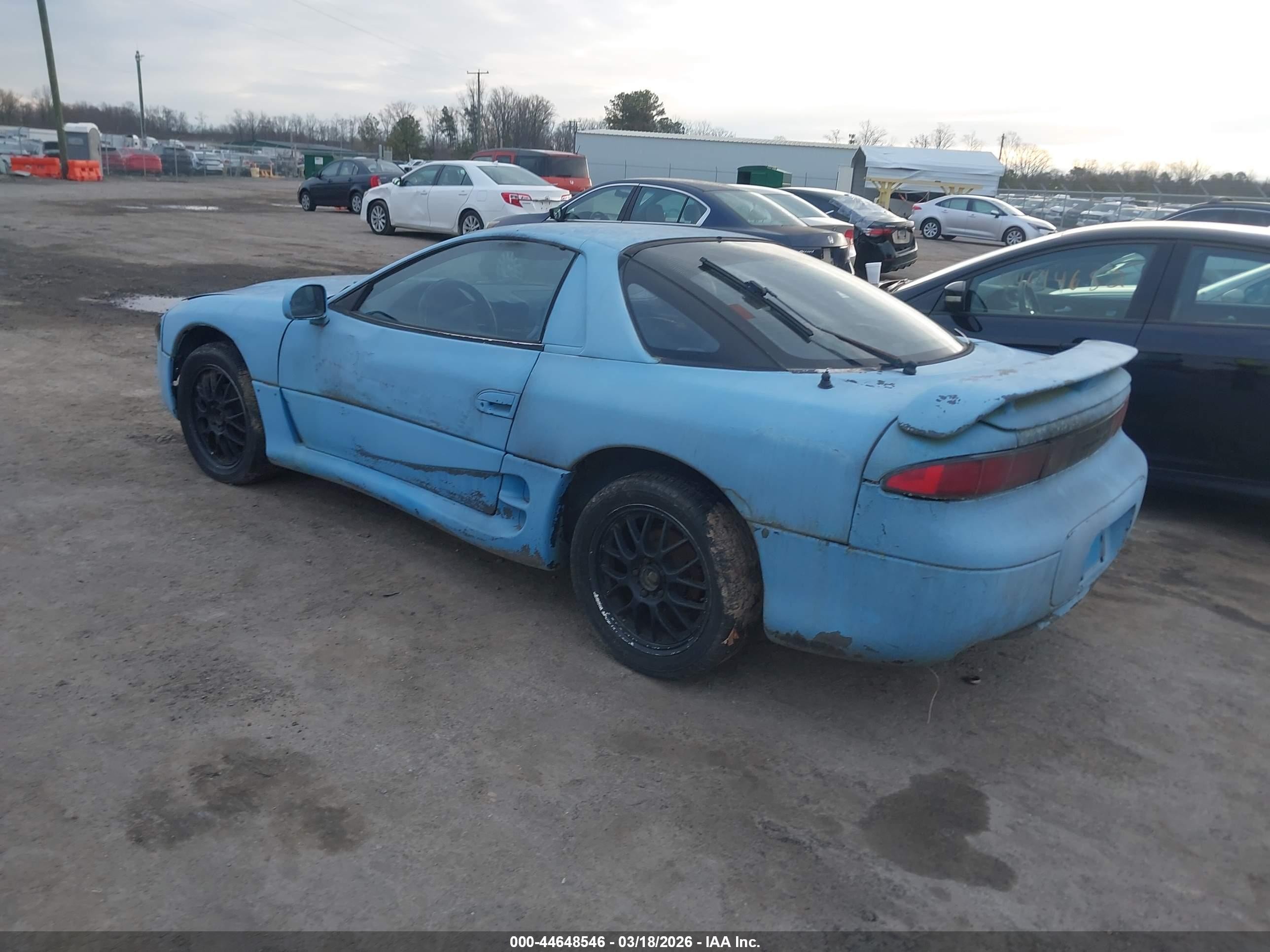1994 Mitsubishi 3000 Gt Sl Light Blue vin: JA3AM64J2RY033089