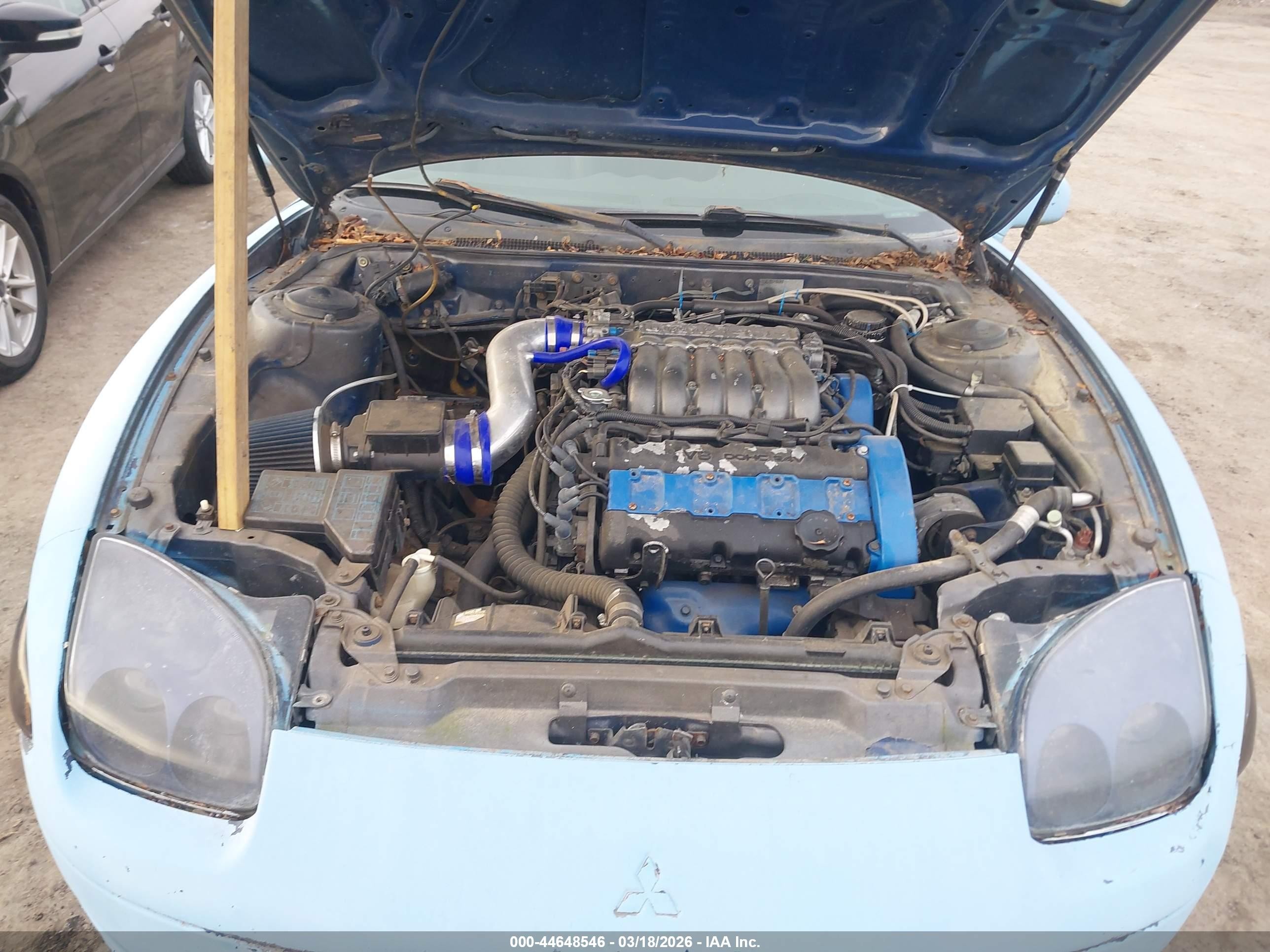 1994 Mitsubishi 3000 Gt Sl Light Blue vin: JA3AM64J2RY033089