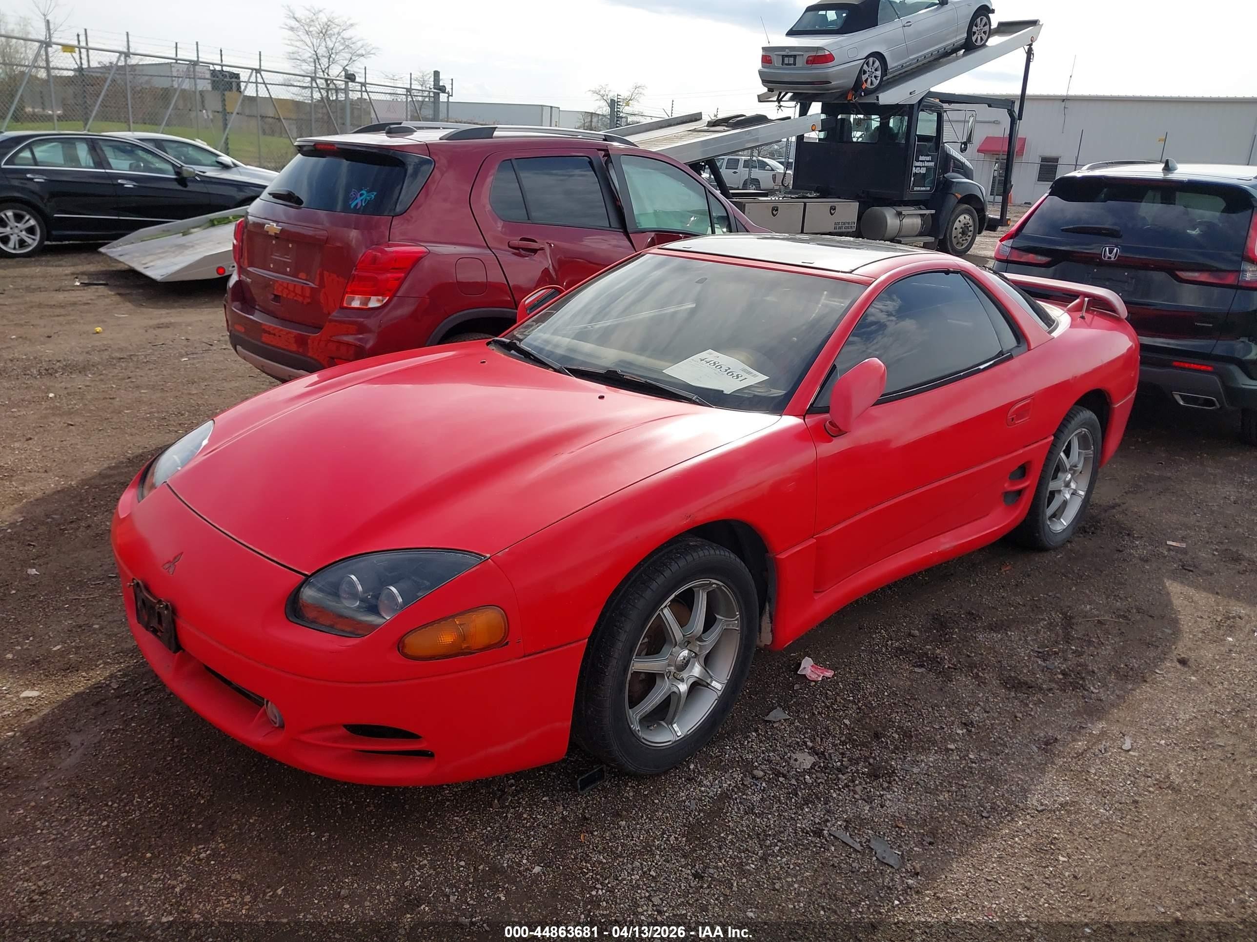 1994 Mitsubishi 3000 Gt Sl Red vin: JA3AM64J3RY006760