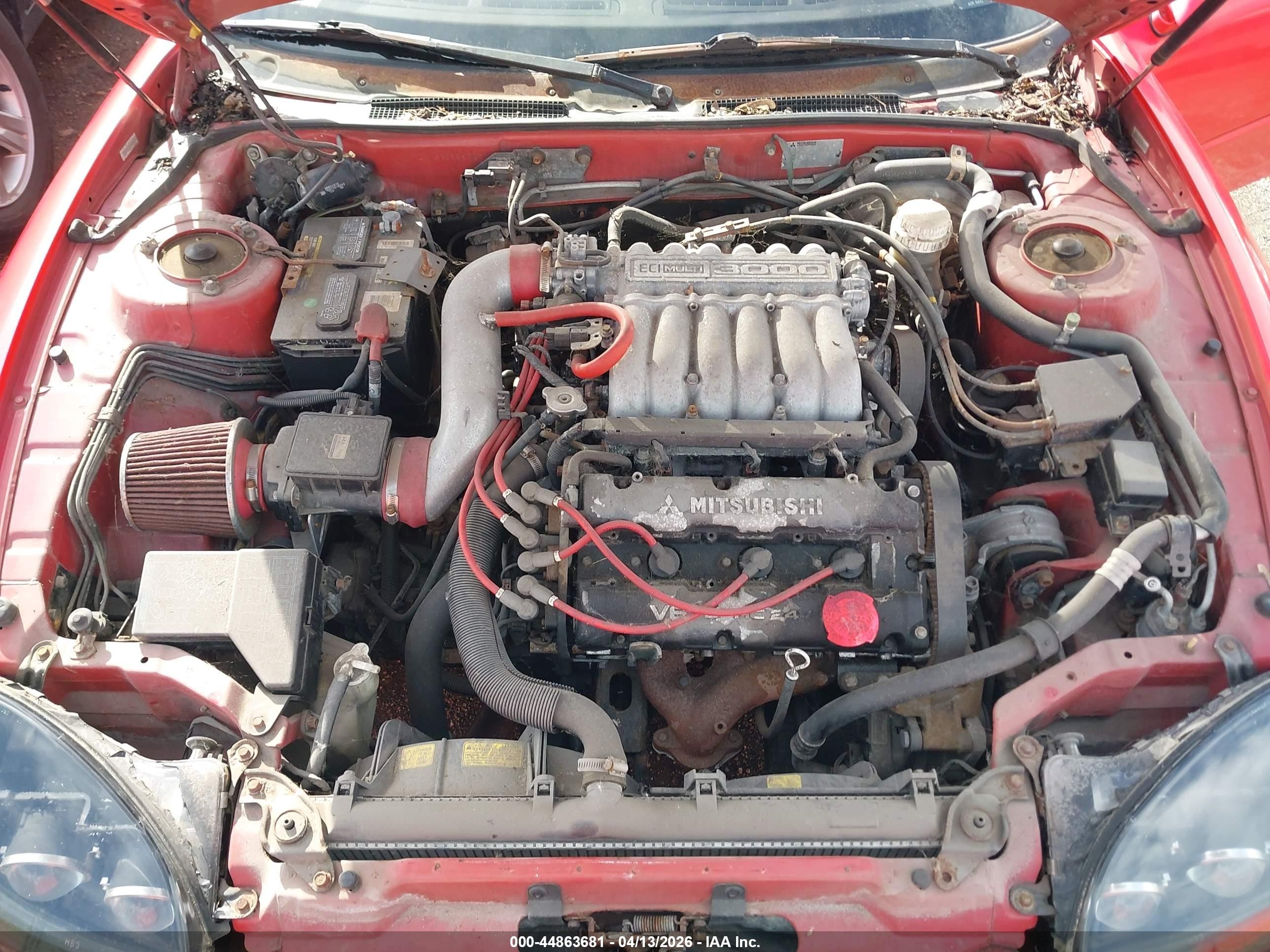 1994 Mitsubishi 3000 Gt Sl Red vin: JA3AM64J3RY006760