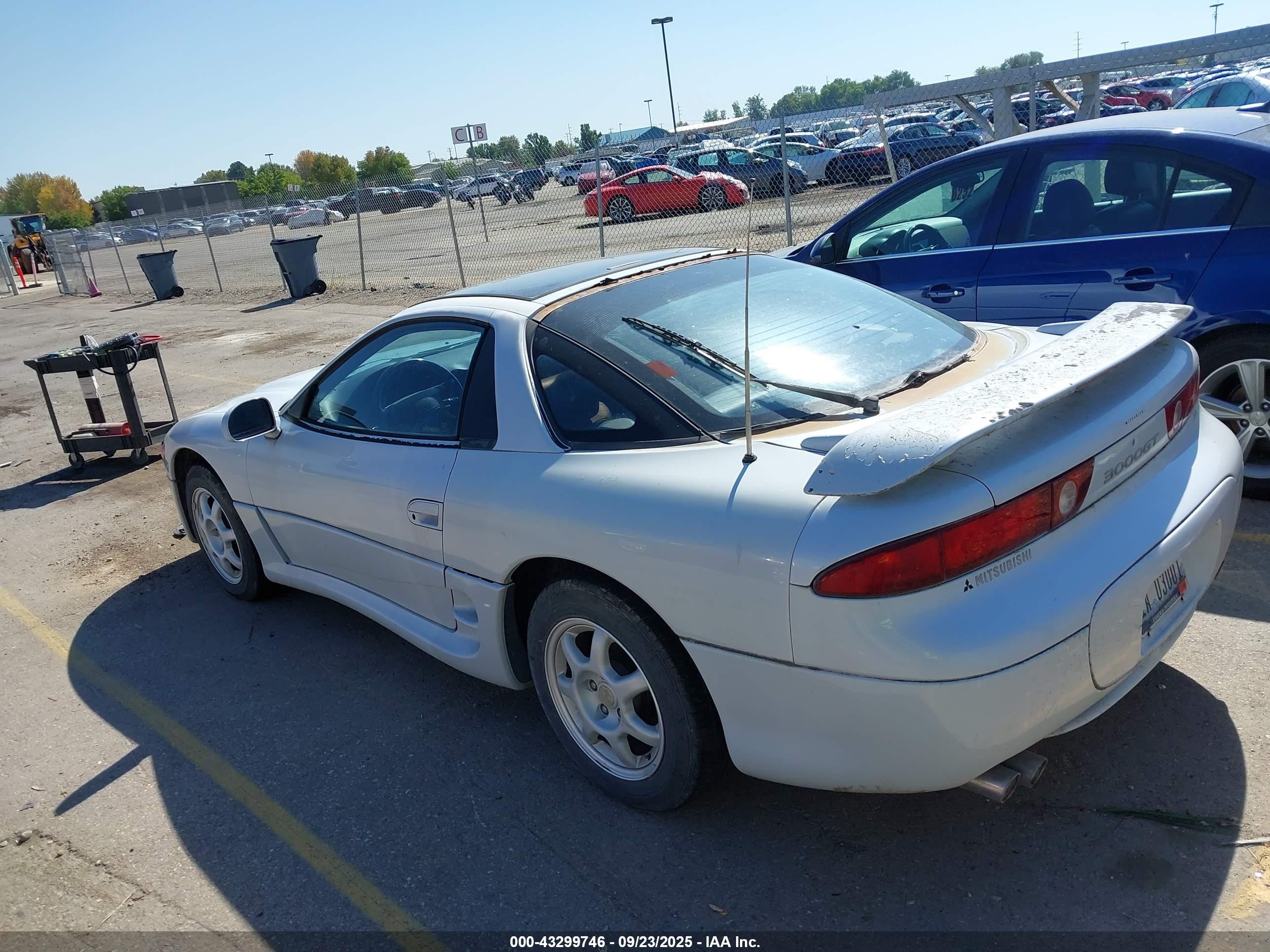 1994 Mitsubishi 3000 Gt Sl White vin: JA3AM64J4RY035121