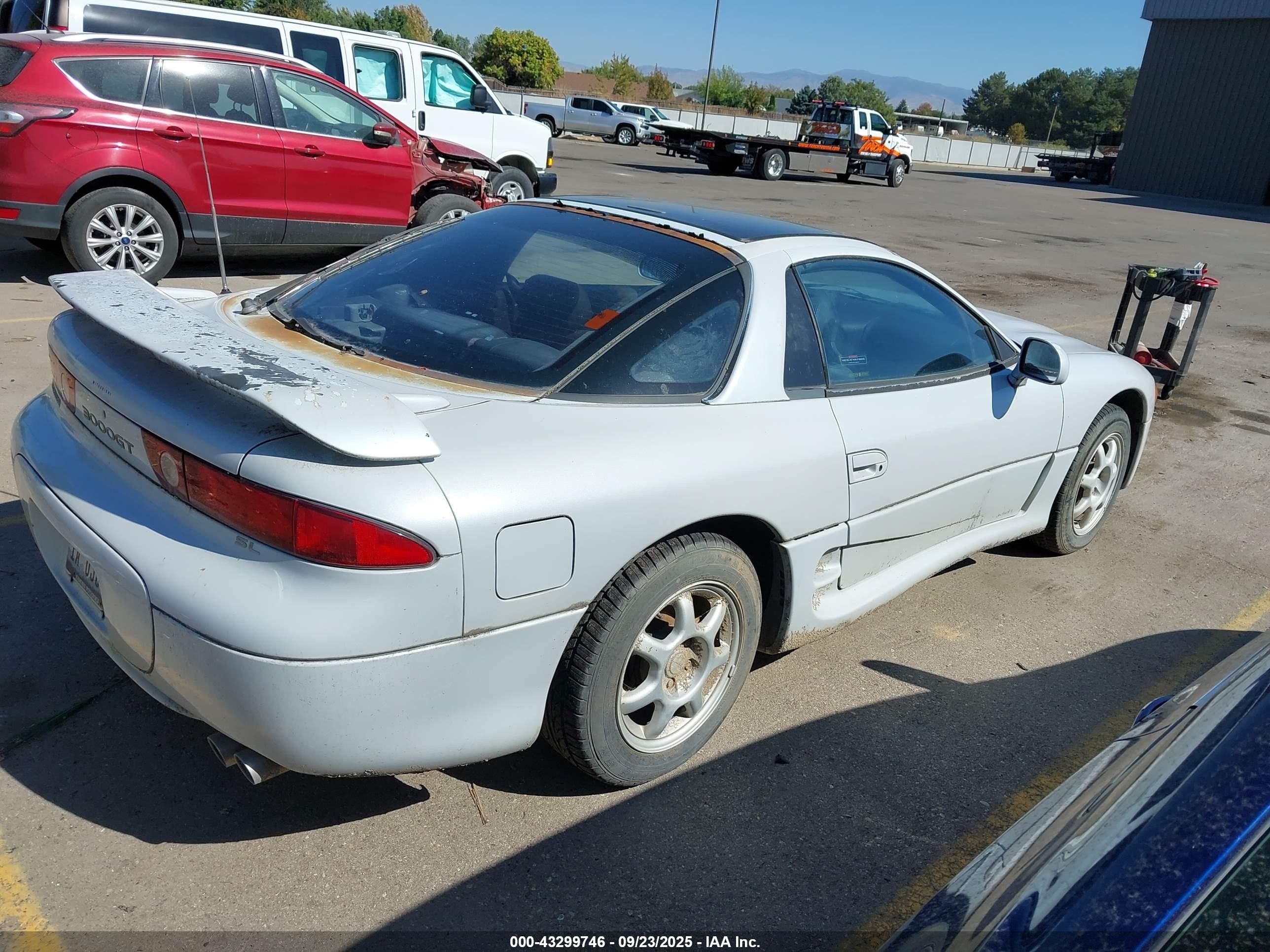 1994 Mitsubishi 3000 Gt Sl White vin: JA3AM64J4RY035121