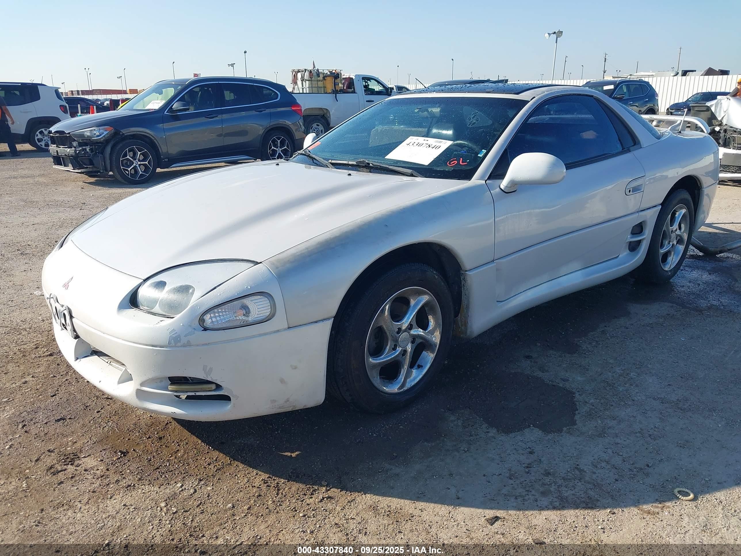 1994 Mitsubishi 3000 Gt Sl White vin: JA3AM64J7RY010214