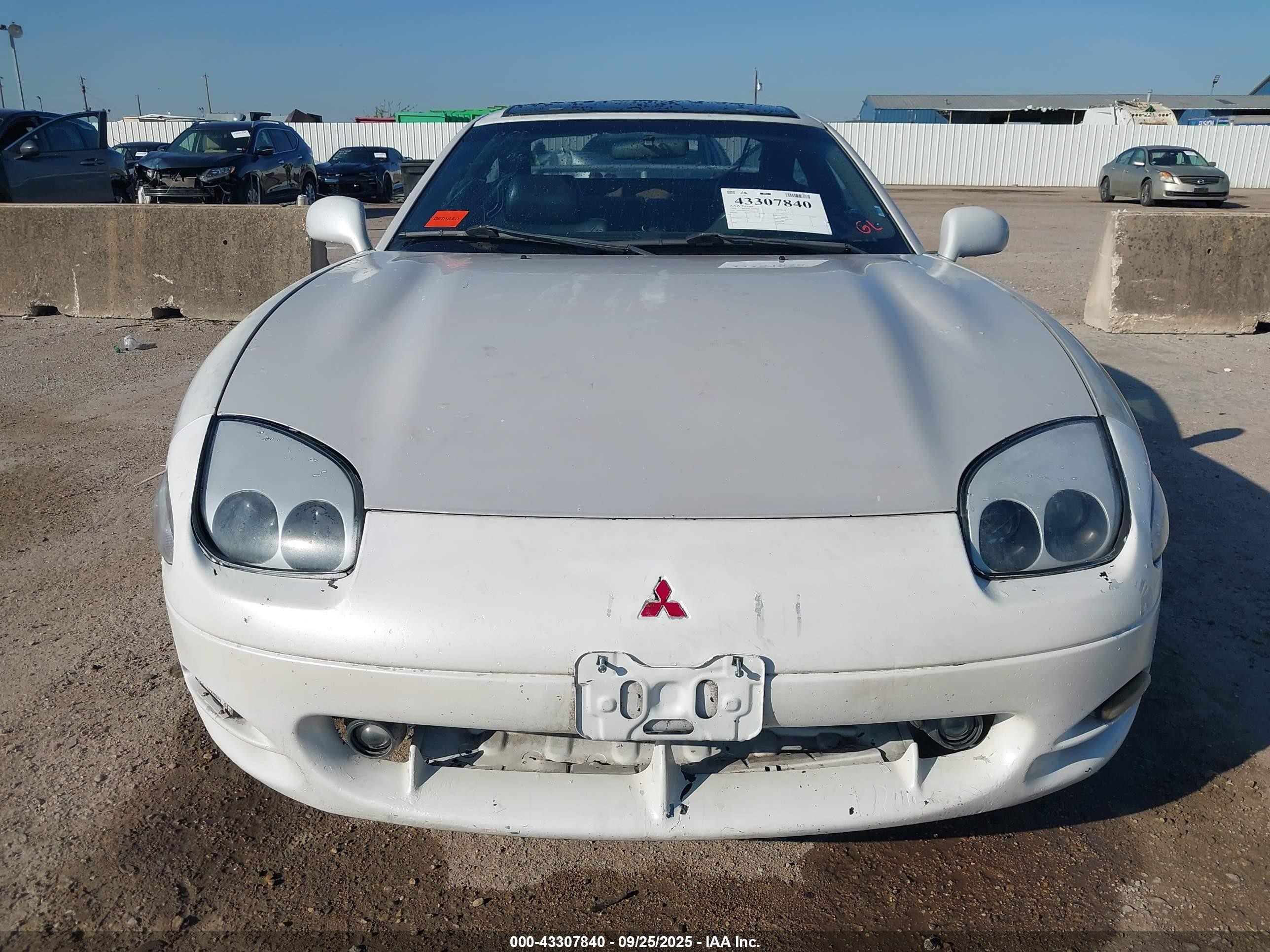 1994 Mitsubishi 3000 Gt Sl White vin: JA3AM64J7RY010214
