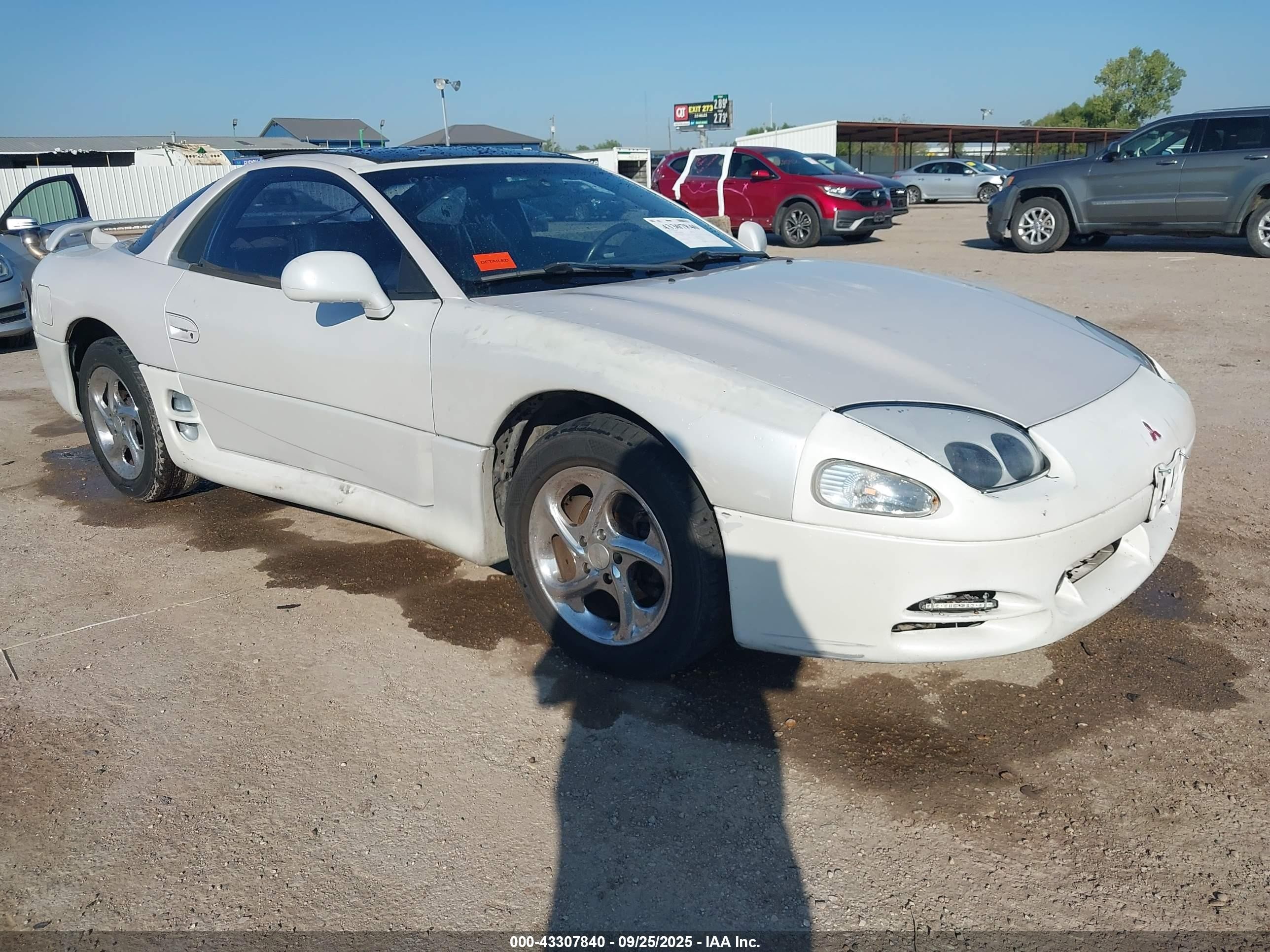 1994 Mitsubishi 3000 Gt Sl White vin: JA3AM64J7RY010214