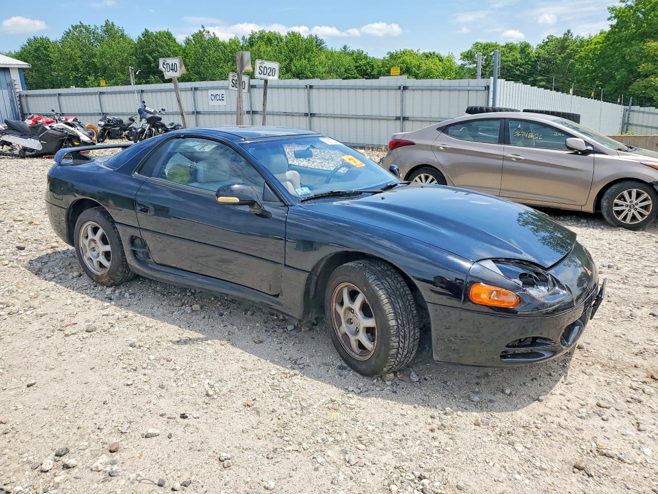 1994 Mitsubishi 3000 Gt Sl Black vin: JA3AM64J8RY032092