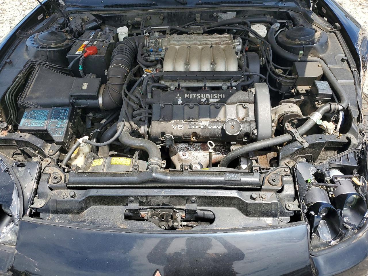 1994 Mitsubishi 3000 Gt Sl Black vin: JA3AM64J8RY032092