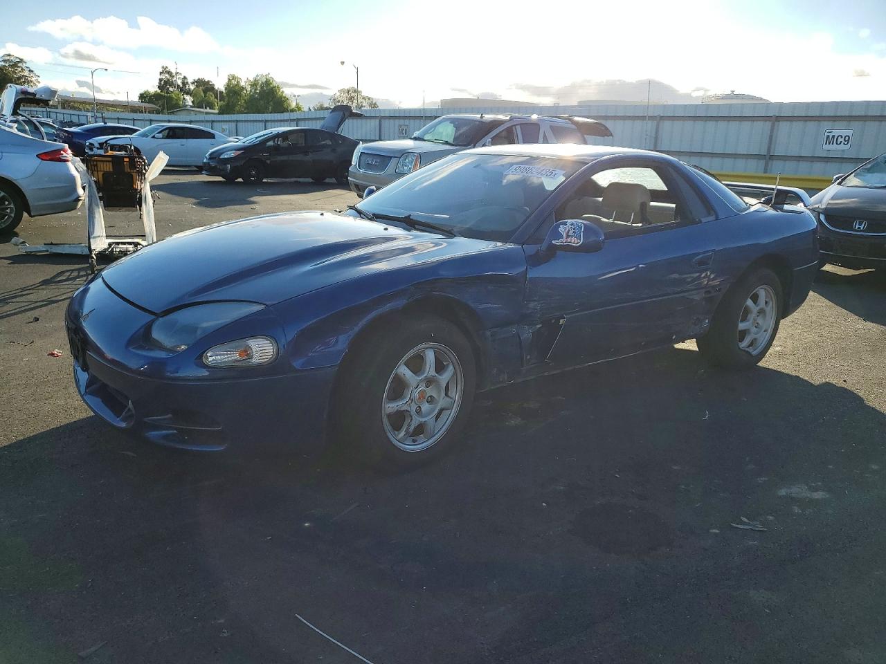 1994 Mitsubishi 3000 Gt Sl Blue vin: JA3AM64J9RY031341