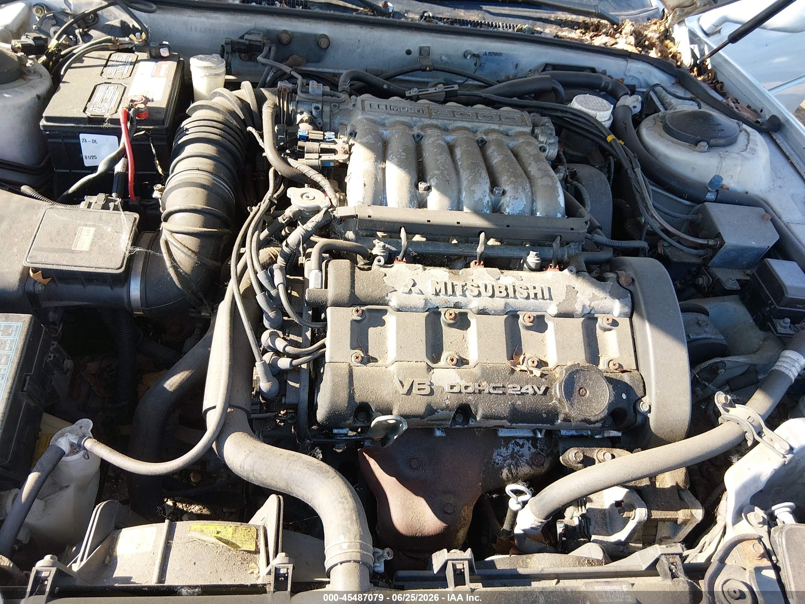 1994 Mitsubishi 3000 Gt Sl White vin: JA3AM64J9RY034885