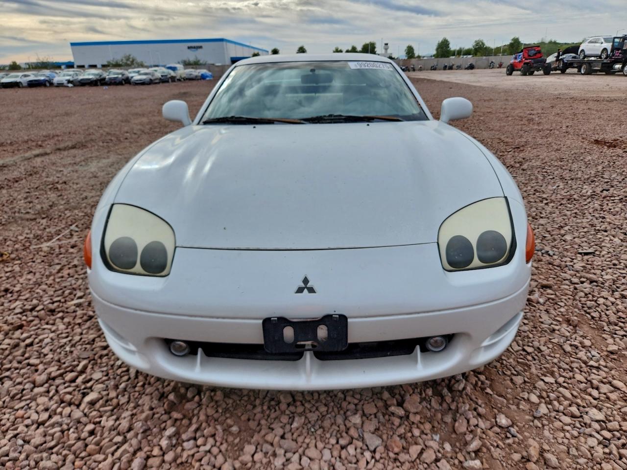 1996 Mitsubishi 3000 Gt White vin: JA3AM84J1TY005075