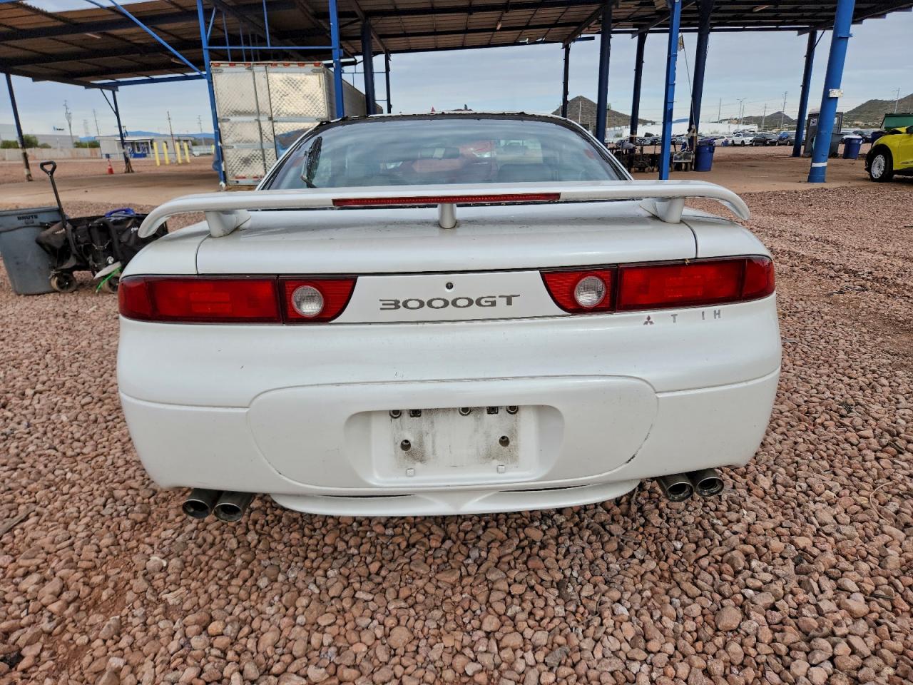 1996 Mitsubishi 3000 Gt White vin: JA3AM84J1TY005075