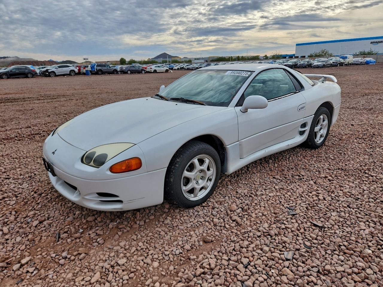 1996 Mitsubishi 3000 Gt White vin: JA3AM84J1TY005075