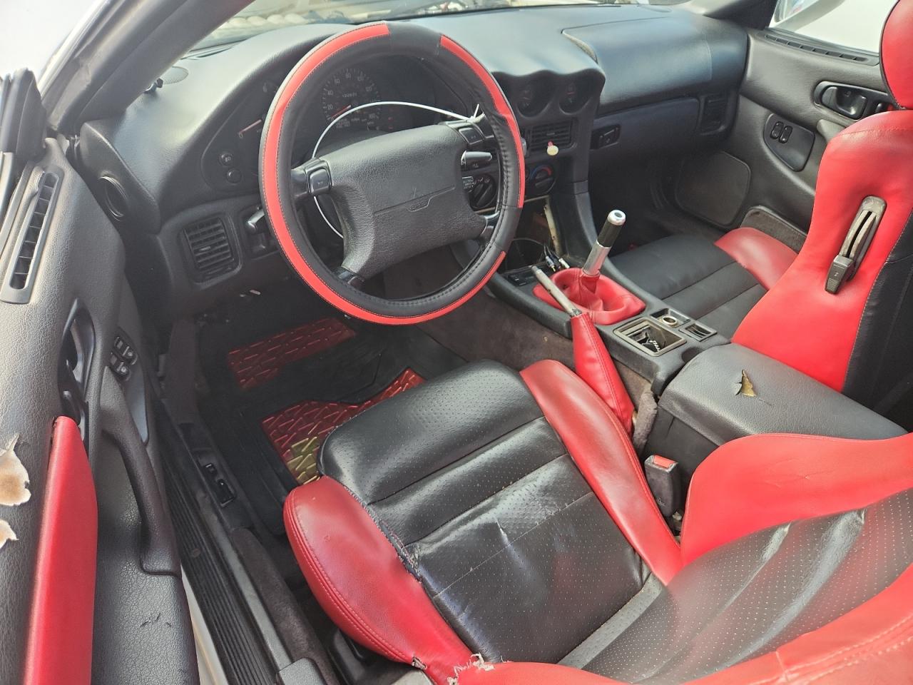 1996 Mitsubishi 3000 Gt White vin: JA3AM84J2TY004159