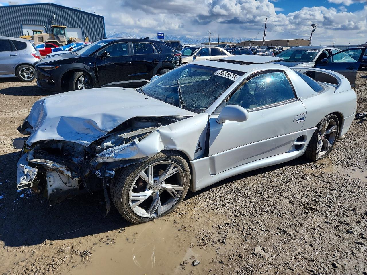 1999 Mitsubishi 3000 Gt Sl White vin: JA3AM84J2XY002577