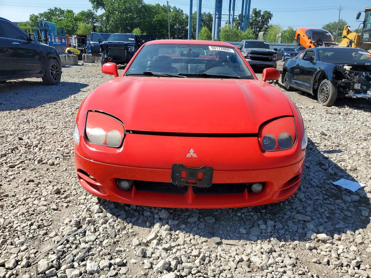 1995 Mitsubishi 3000 Gt Красный vin: JA3AM84J4SY003884