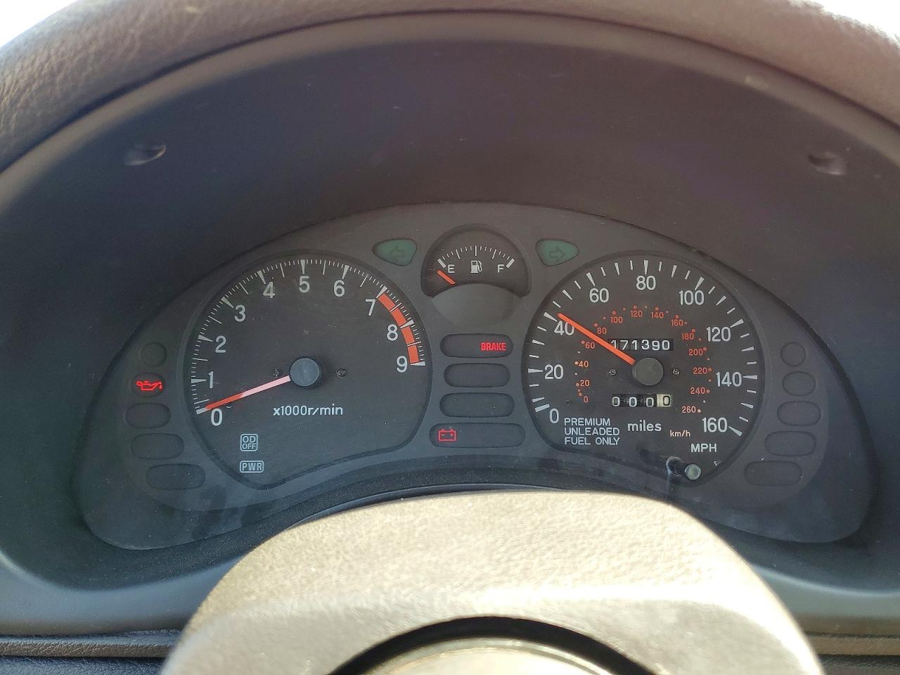 1995 Mitsubishi 3000 Gt Красный vin: JA3AM84J4SY003884