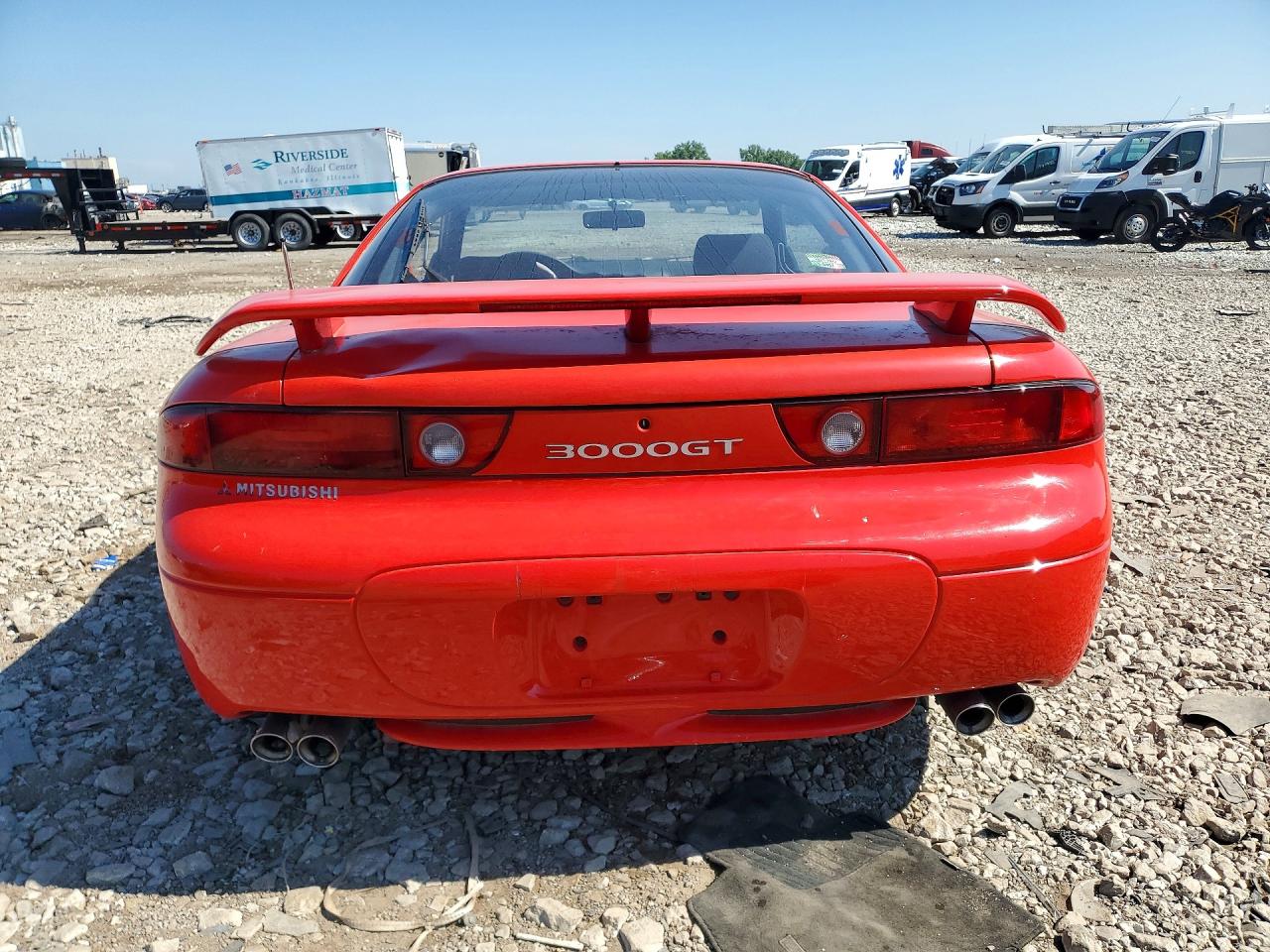 1995 Mitsubishi 3000 Gt Красный vin: JA3AM84J4SY003884