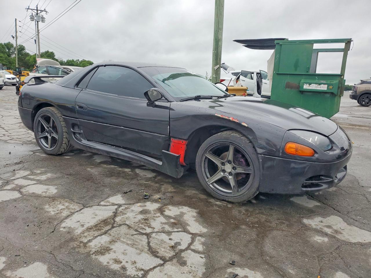 1995 Mitsubishi 3000 Gt Black vin: JA3AM84J4SY031684