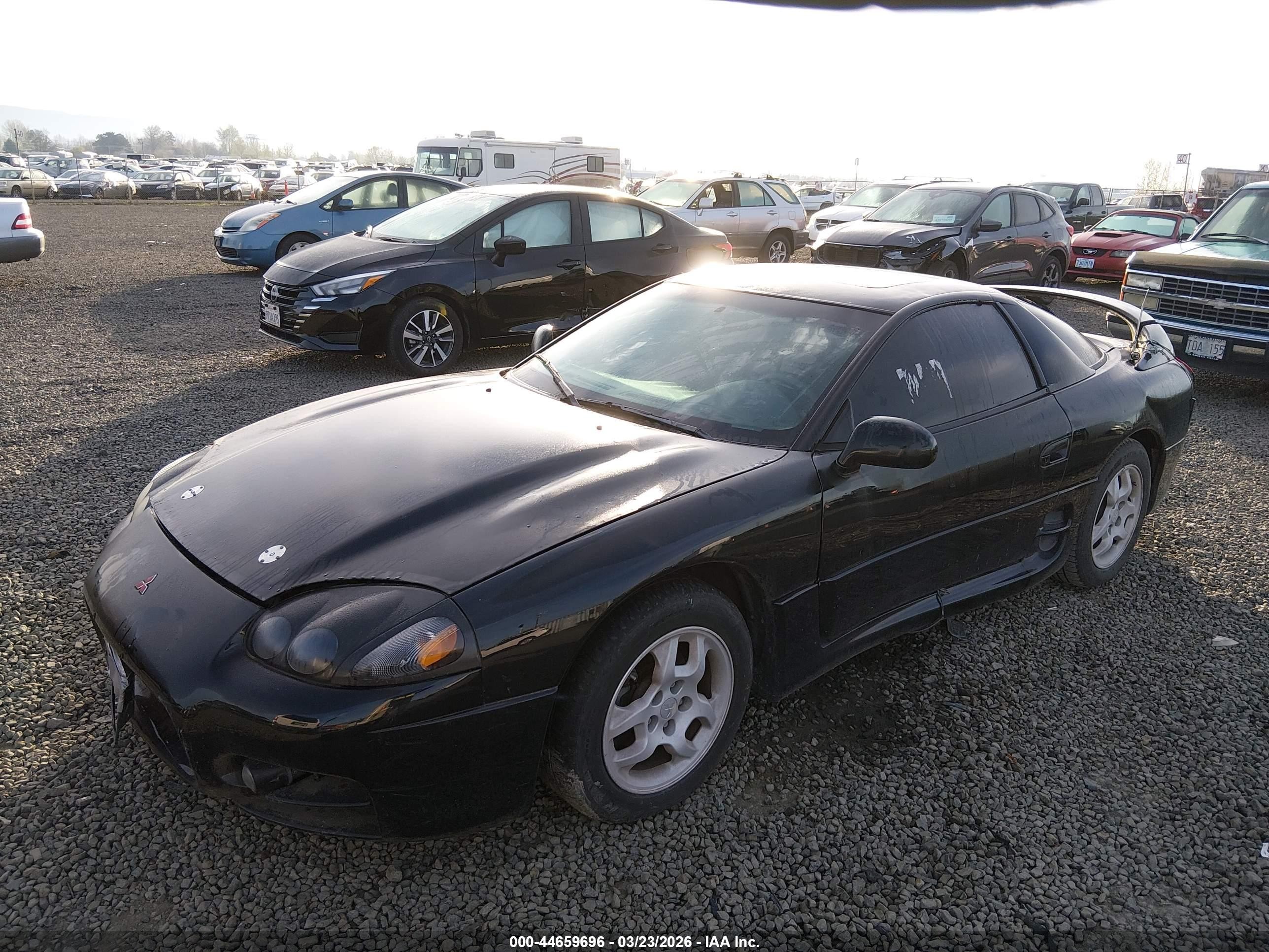 1999 Mitsubishi 3000 Gt Sl Black vin: JA3AM84J6XY002971