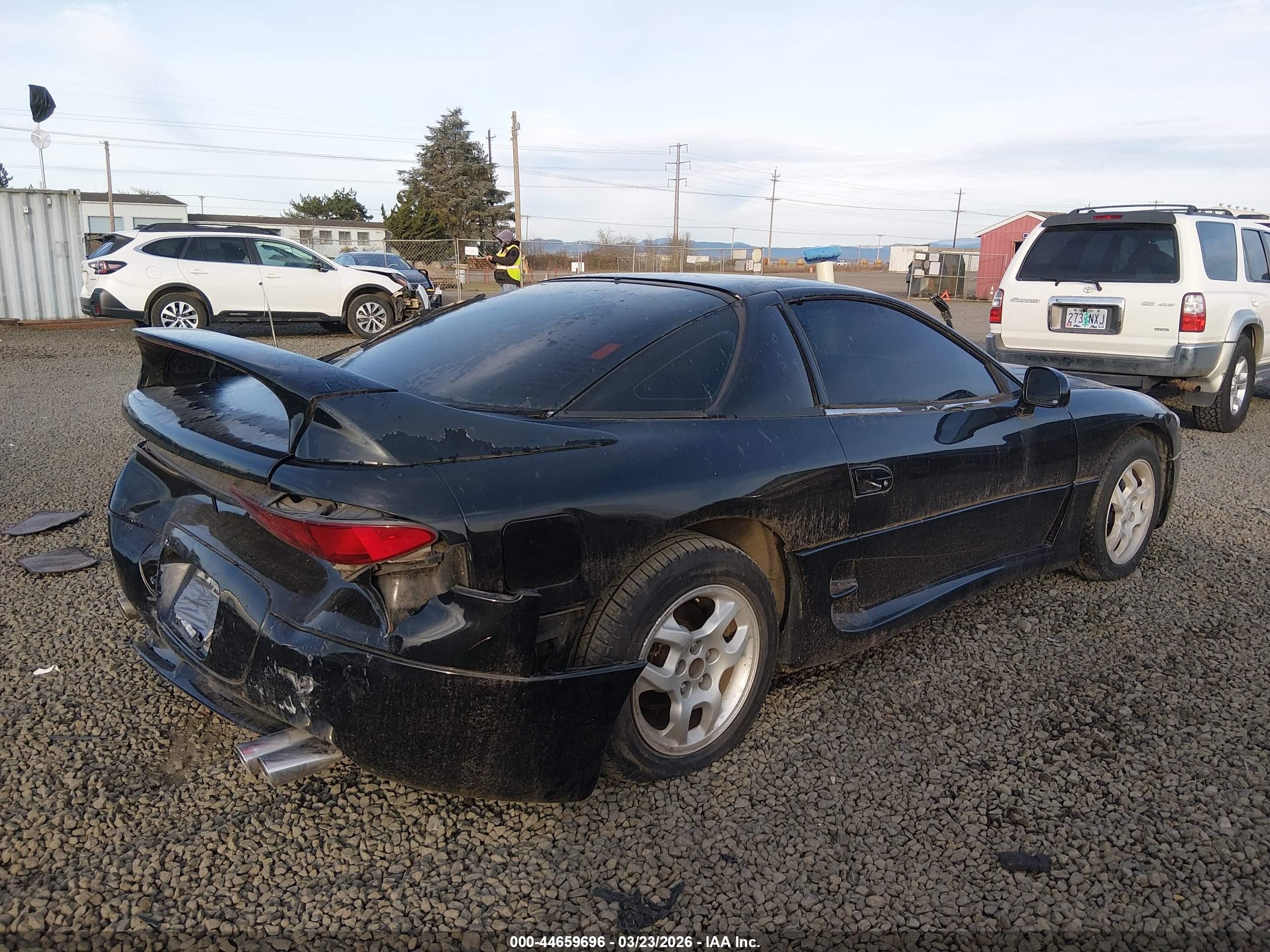 1999 Mitsubishi 3000 Gt Sl Black vin: JA3AM84J6XY002971