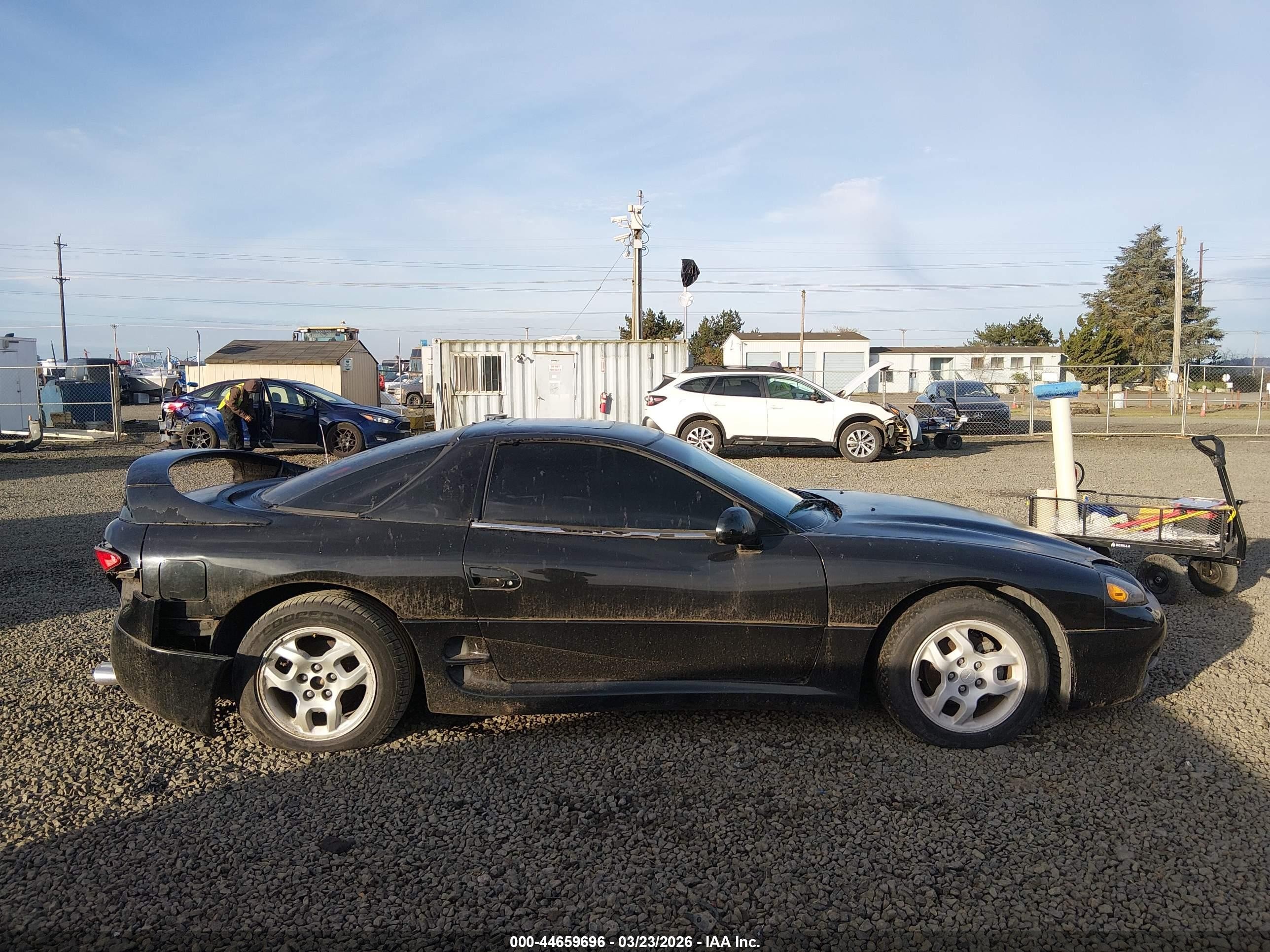 1999 Mitsubishi 3000 Gt Sl Black vin: JA3AM84J6XY002971