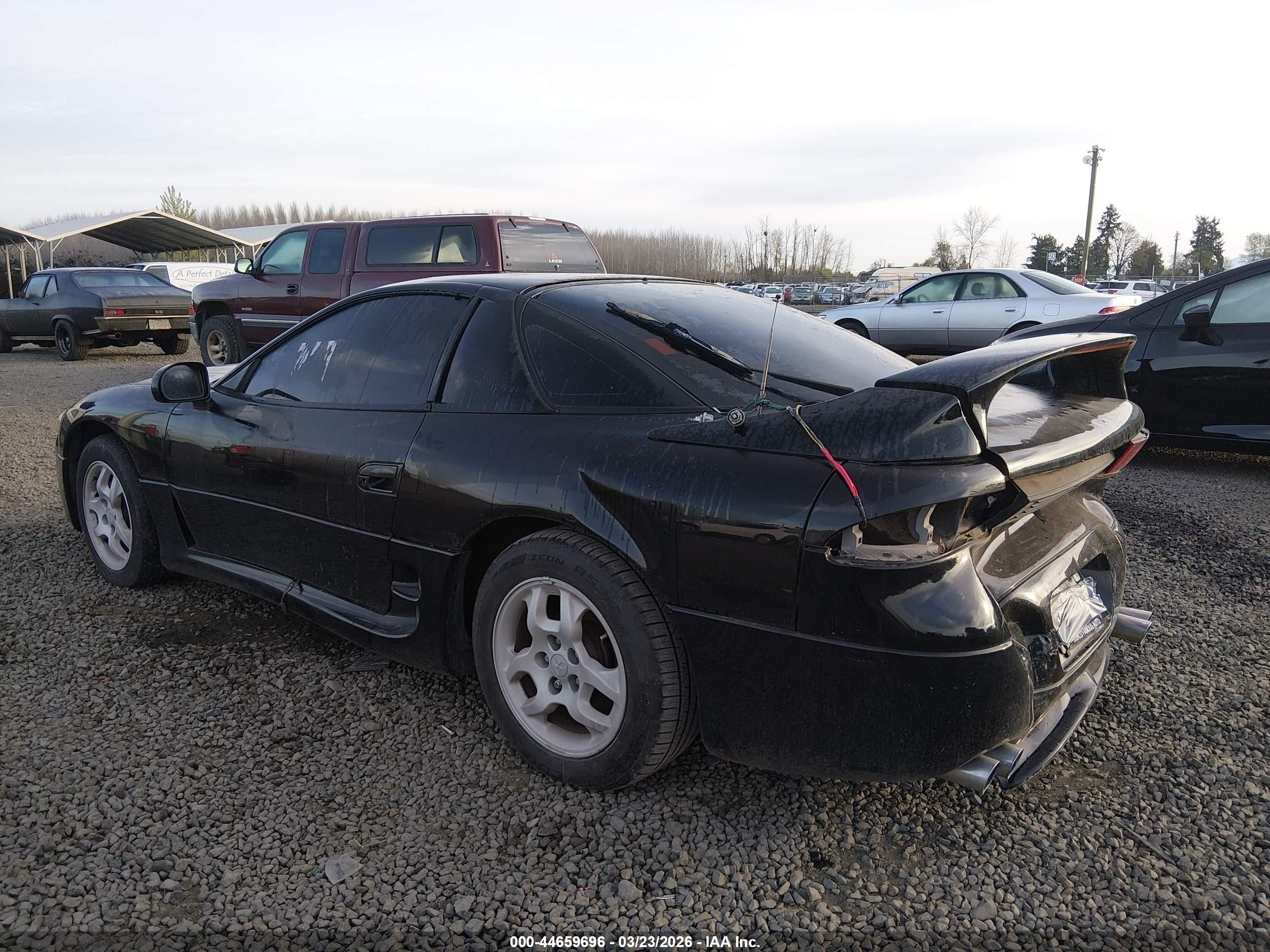 1999 Mitsubishi 3000 Gt Sl Black vin: JA3AM84J6XY002971