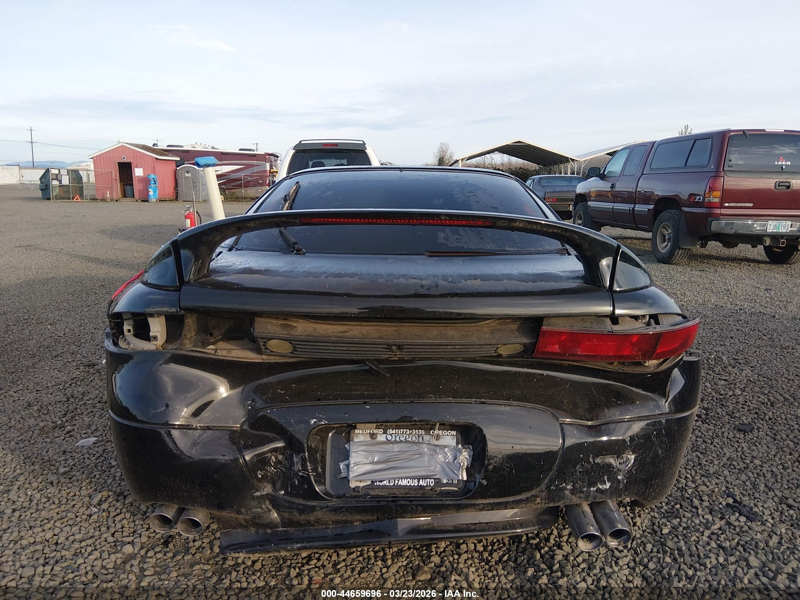 1999 Mitsubishi 3000 Gt Sl Black vin: JA3AM84J6XY002971
