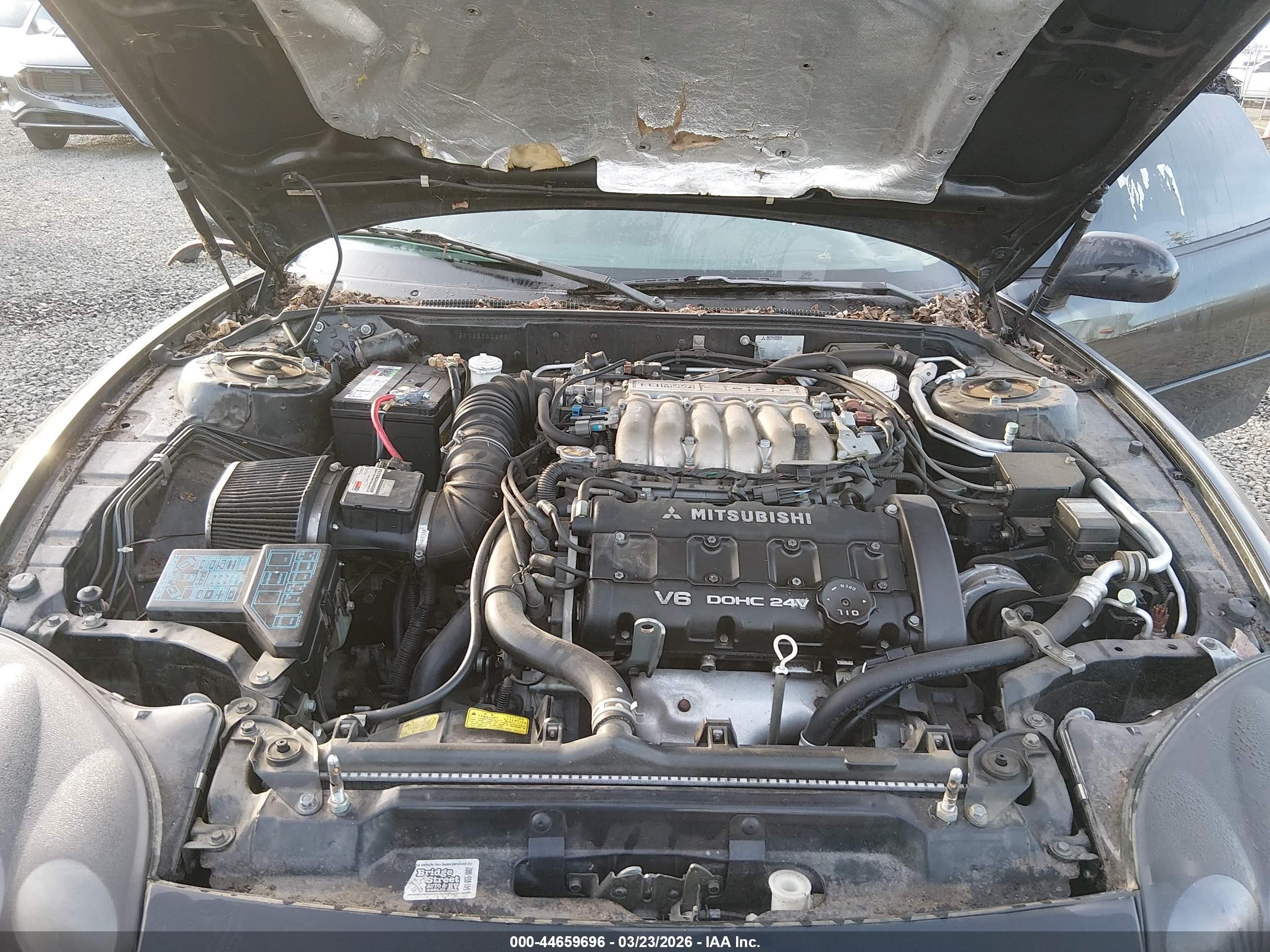 1999 Mitsubishi 3000 Gt Sl Black vin: JA3AM84J6XY002971