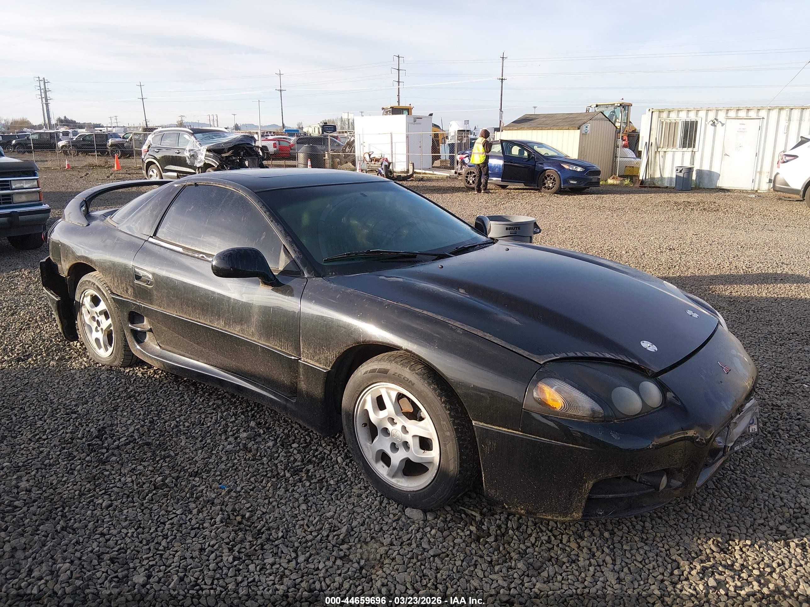 1999 Mitsubishi 3000 Gt Sl Black vin: JA3AM84J6XY002971