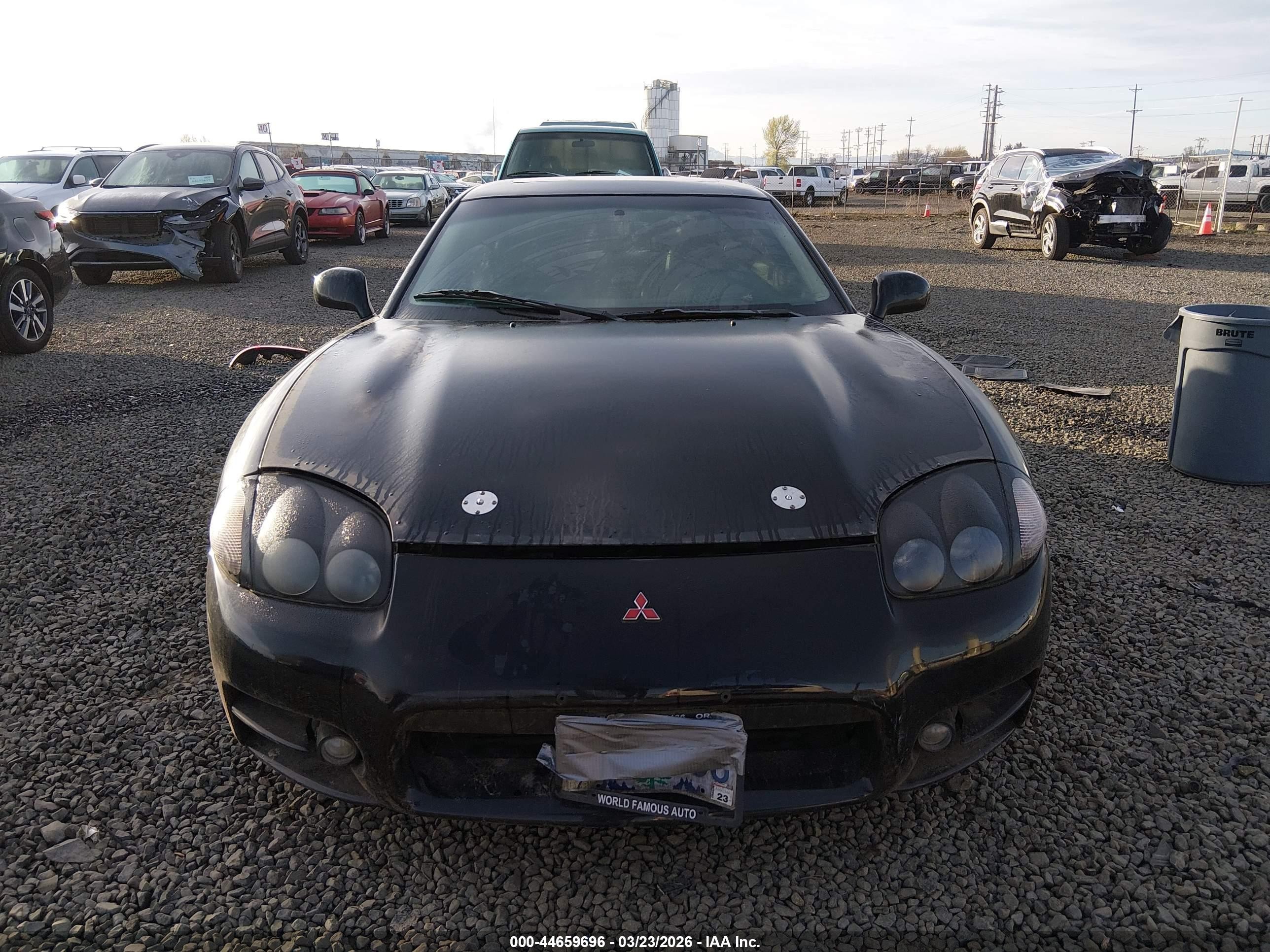 1999 Mitsubishi 3000 Gt Sl Black vin: JA3AM84J6XY002971