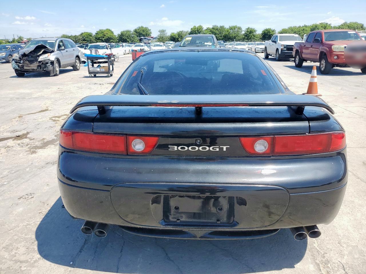 1996 Mitsubishi 3000 Gt Black vin: JA3AM84J8TY003047